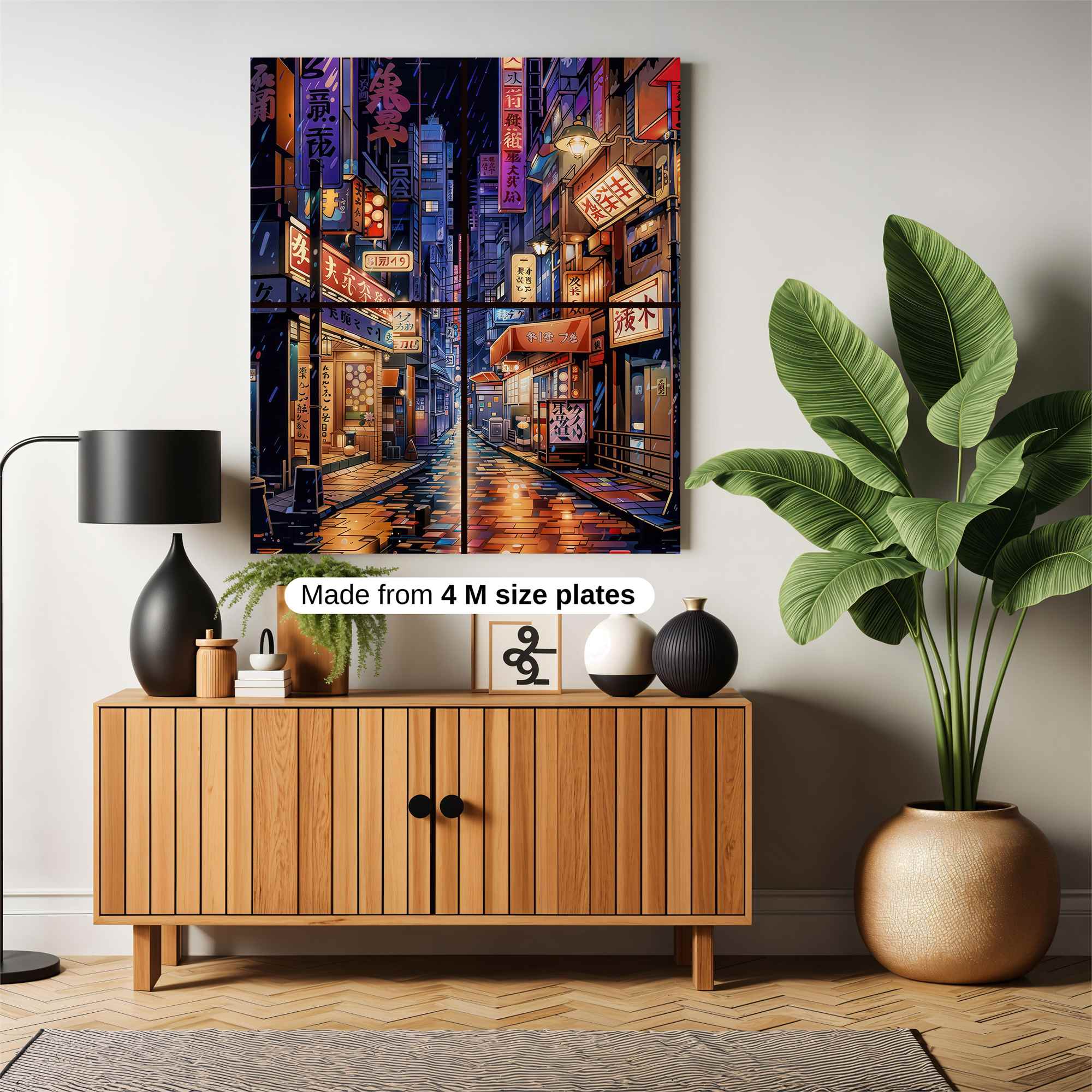 Neon Serenity Safe Wall Magnetic / M