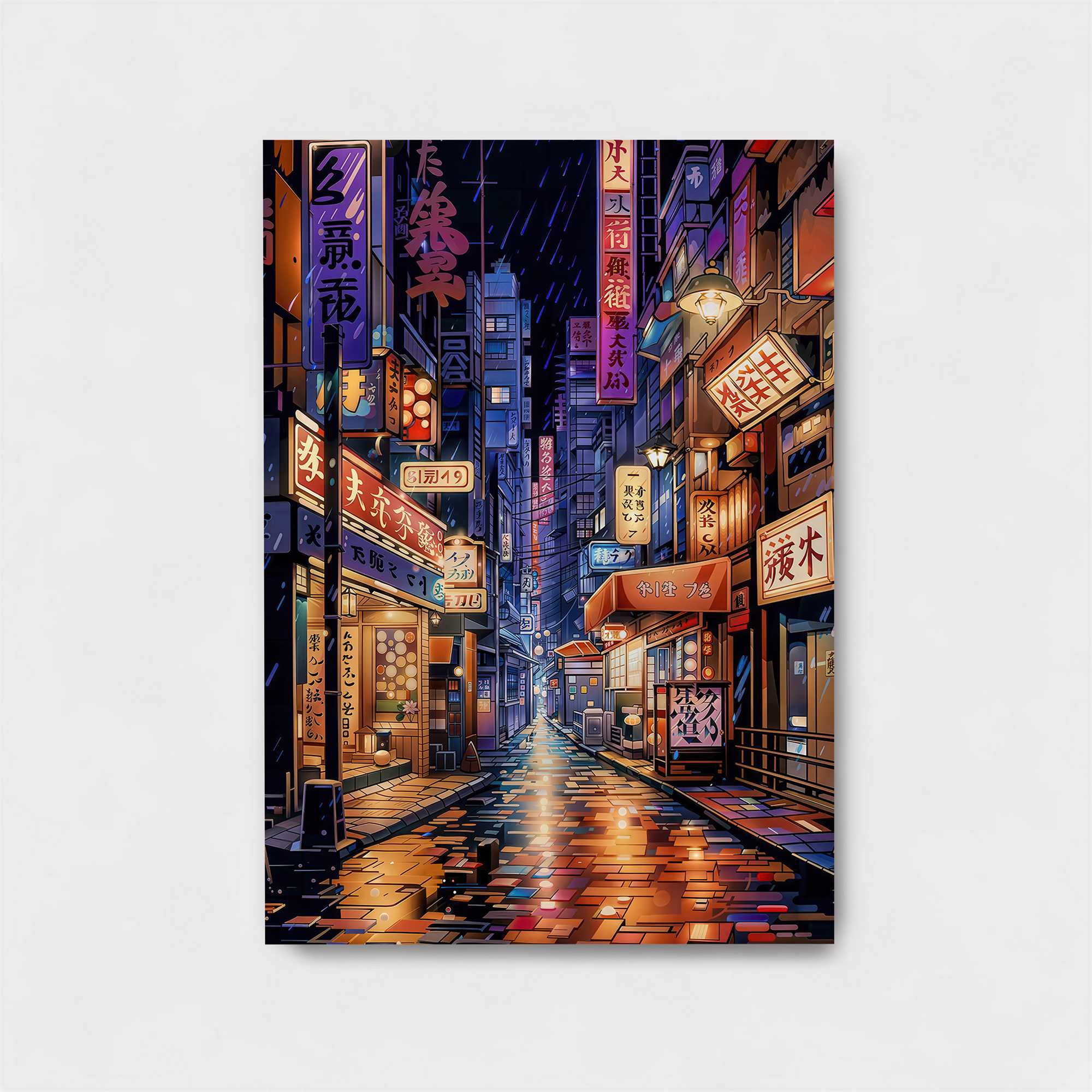 Neon Serenity Safe Wall Magnetic / M