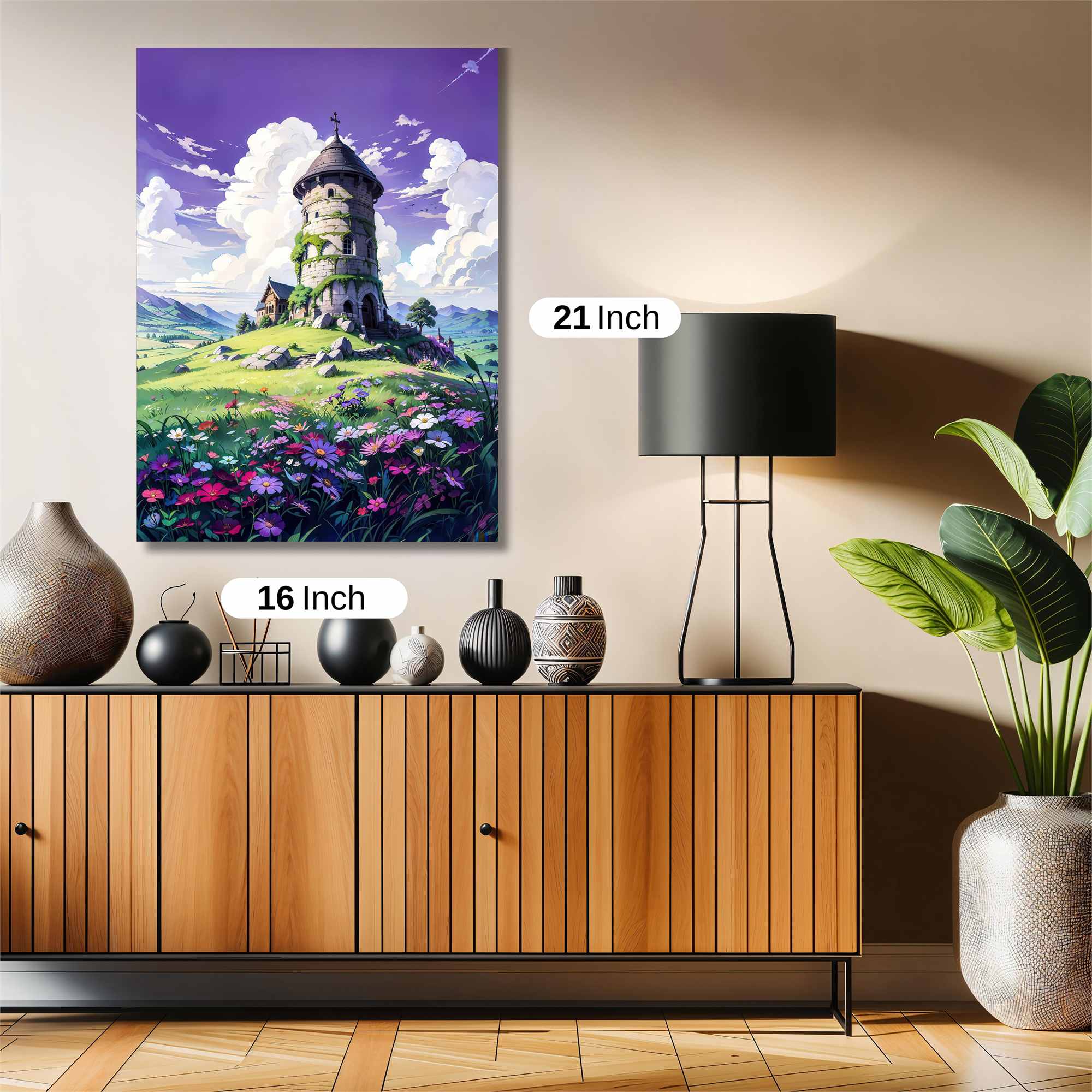 Tower Serenity Safe Wall Magnetic / M