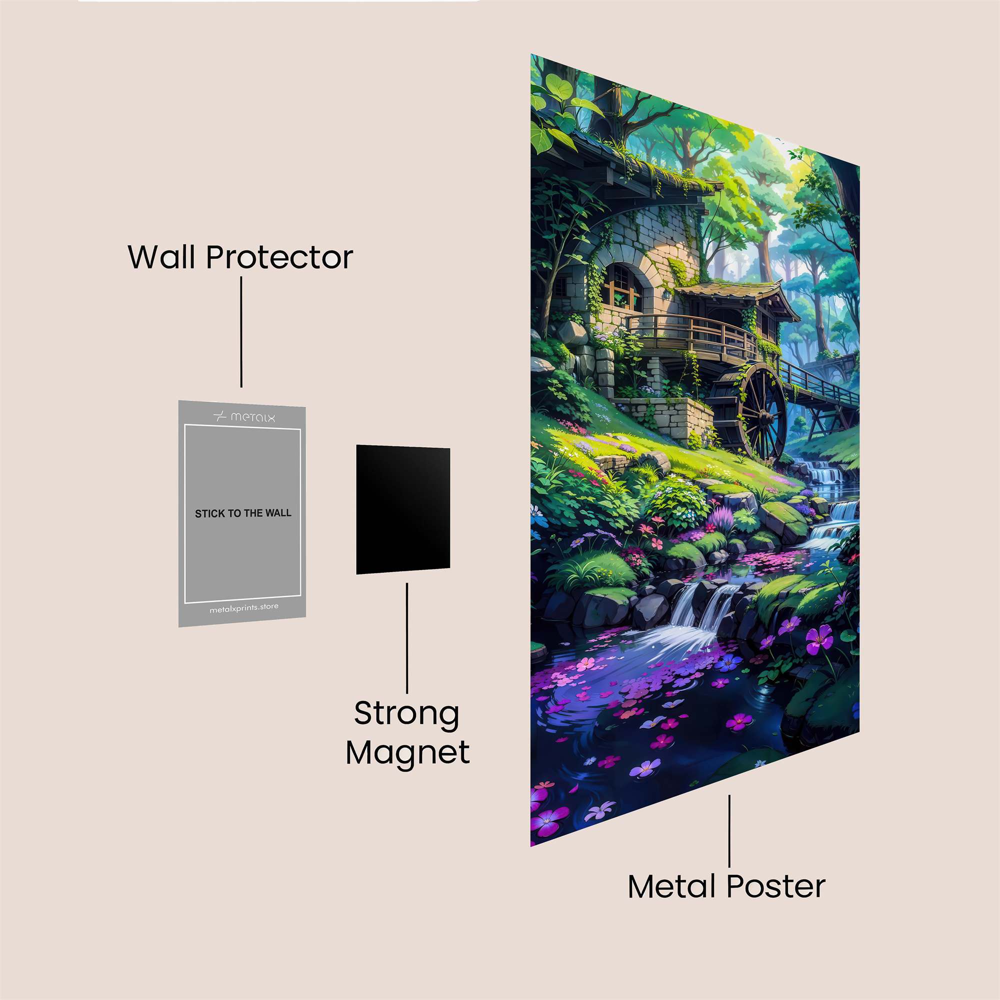 Mystic Haven Safe Wall Magnetic / M