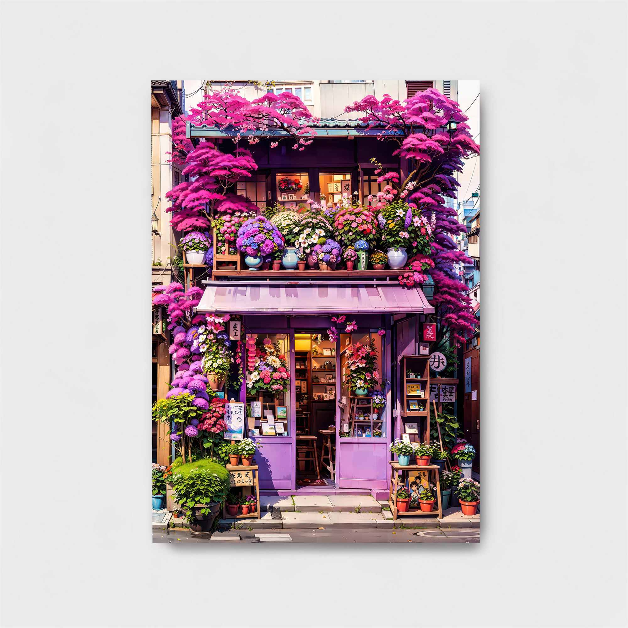 Floral Haven Safe Wall Magnetic / M