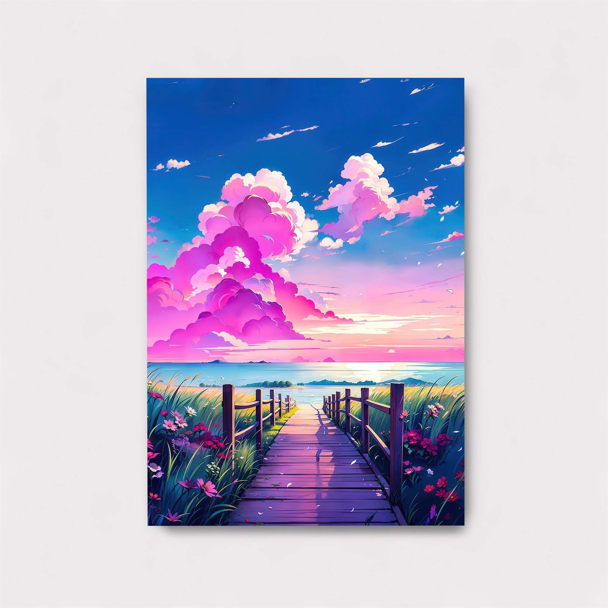 Sunset Serenity Safe Wall Magnetic / M