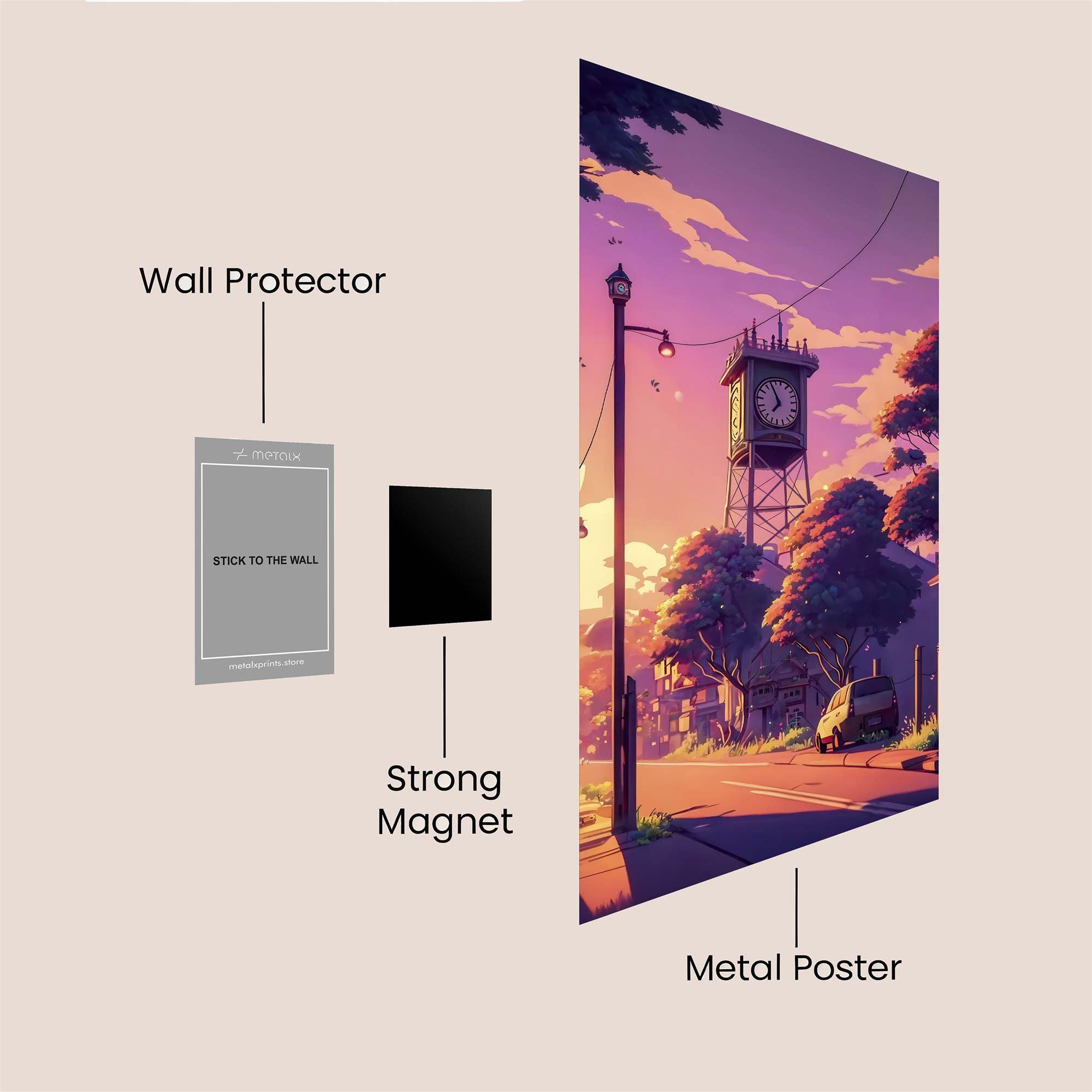 Clocktower Serenity Safe Wall Magnetic / M