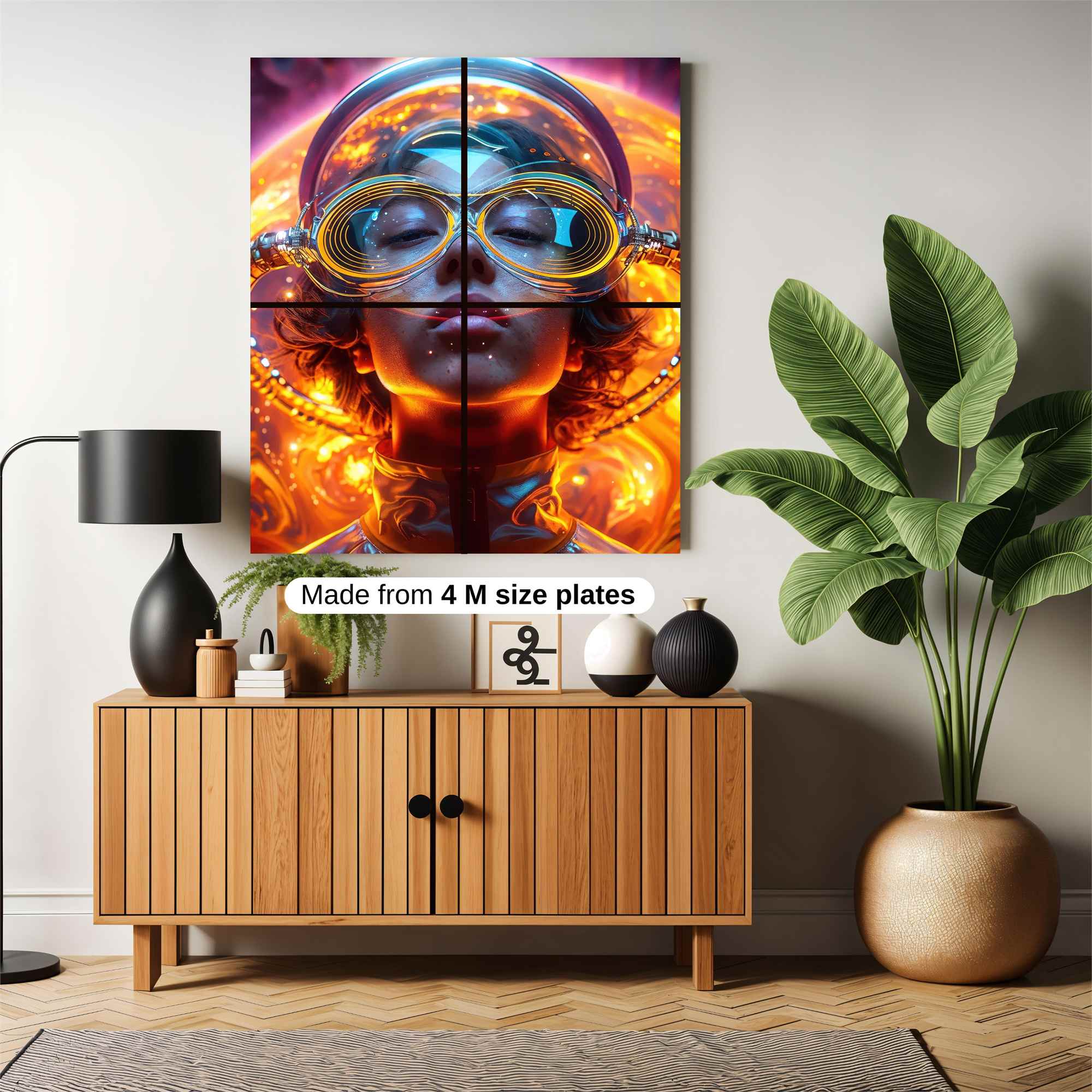 Keanu Cyberpunk Safe Wall Magnetic / M