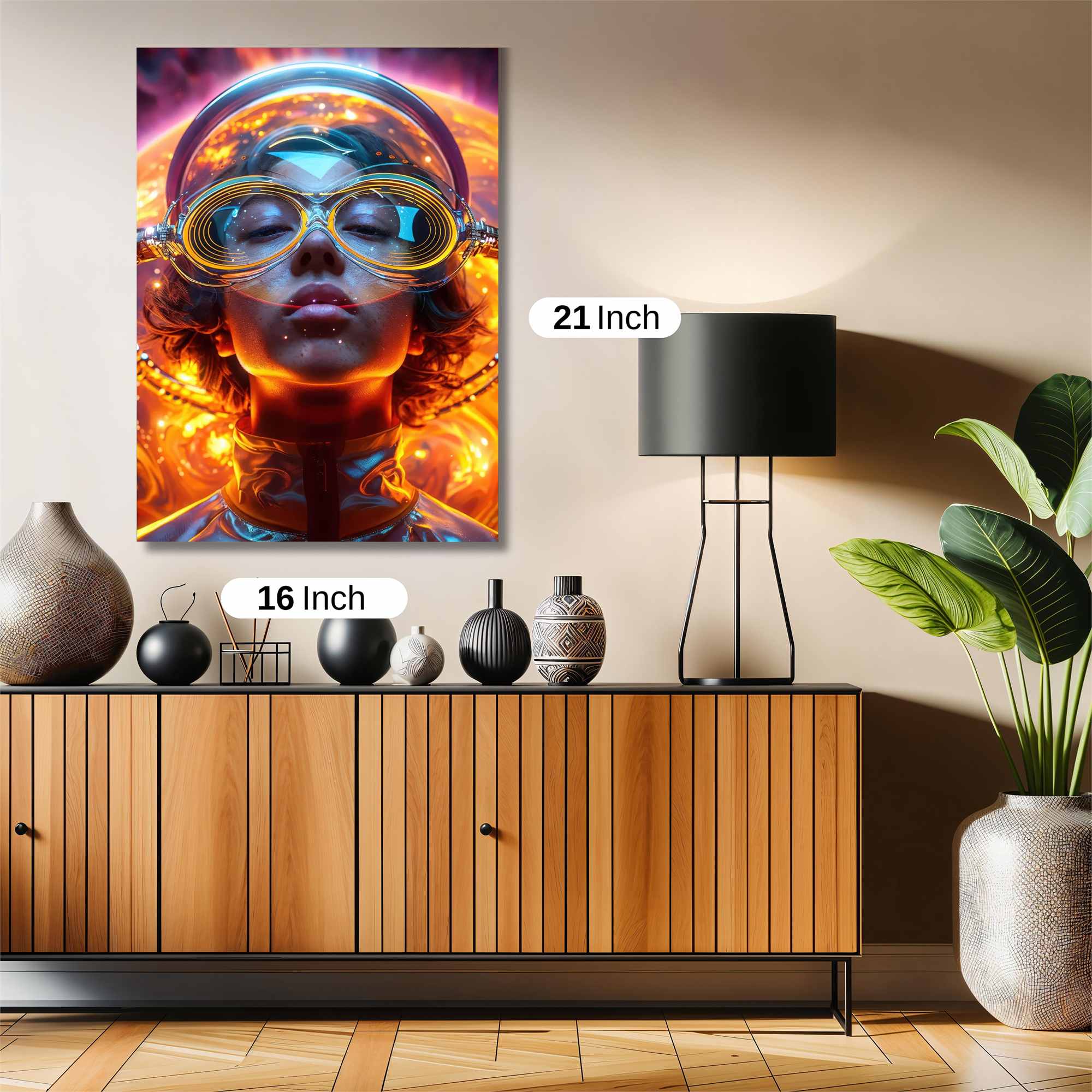 Keanu Cyberpunk Safe Wall Magnetic / M