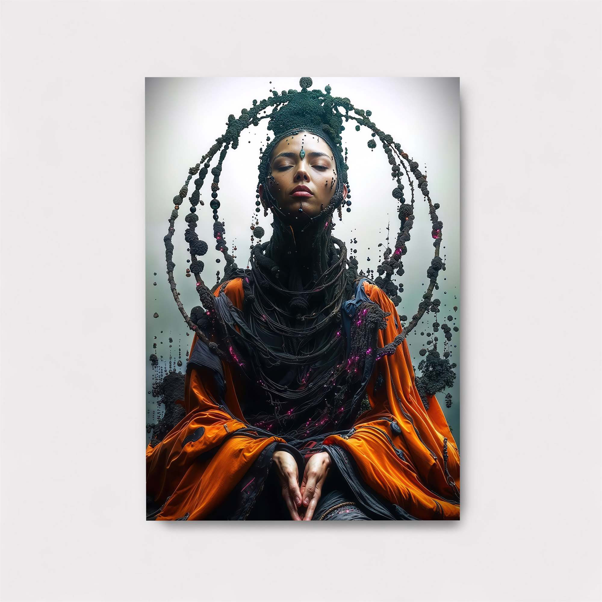 Rainbow Whimsy Safe Wall Magnetic / M