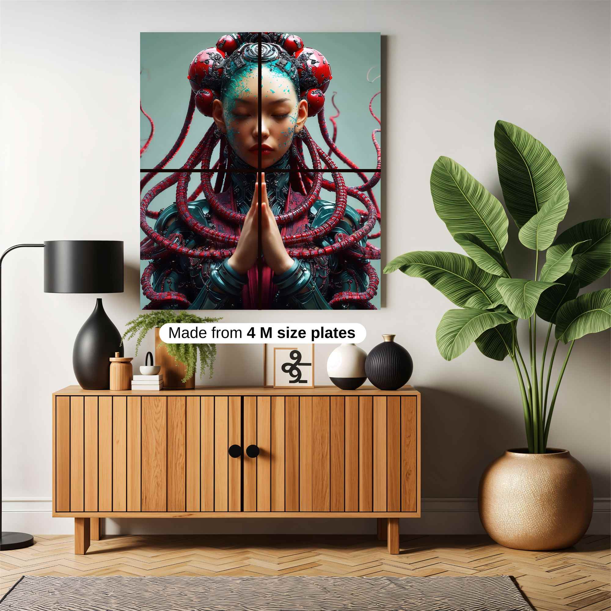 Keanu Kaleidoscope Safe Wall Magnetic / M