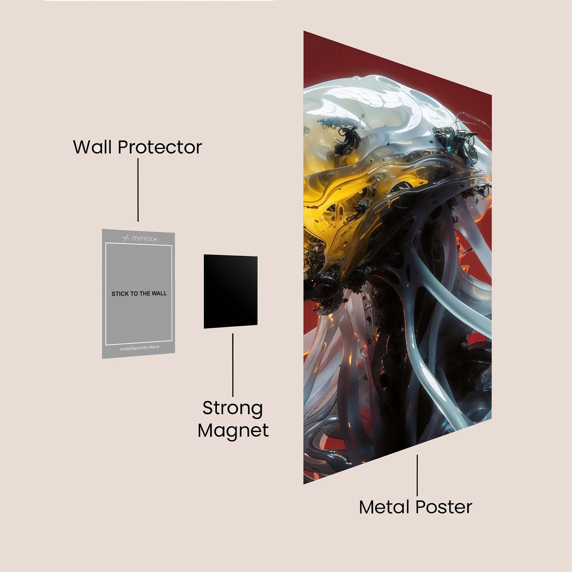 YinYang Harmony Safe Wall Magnetic / M