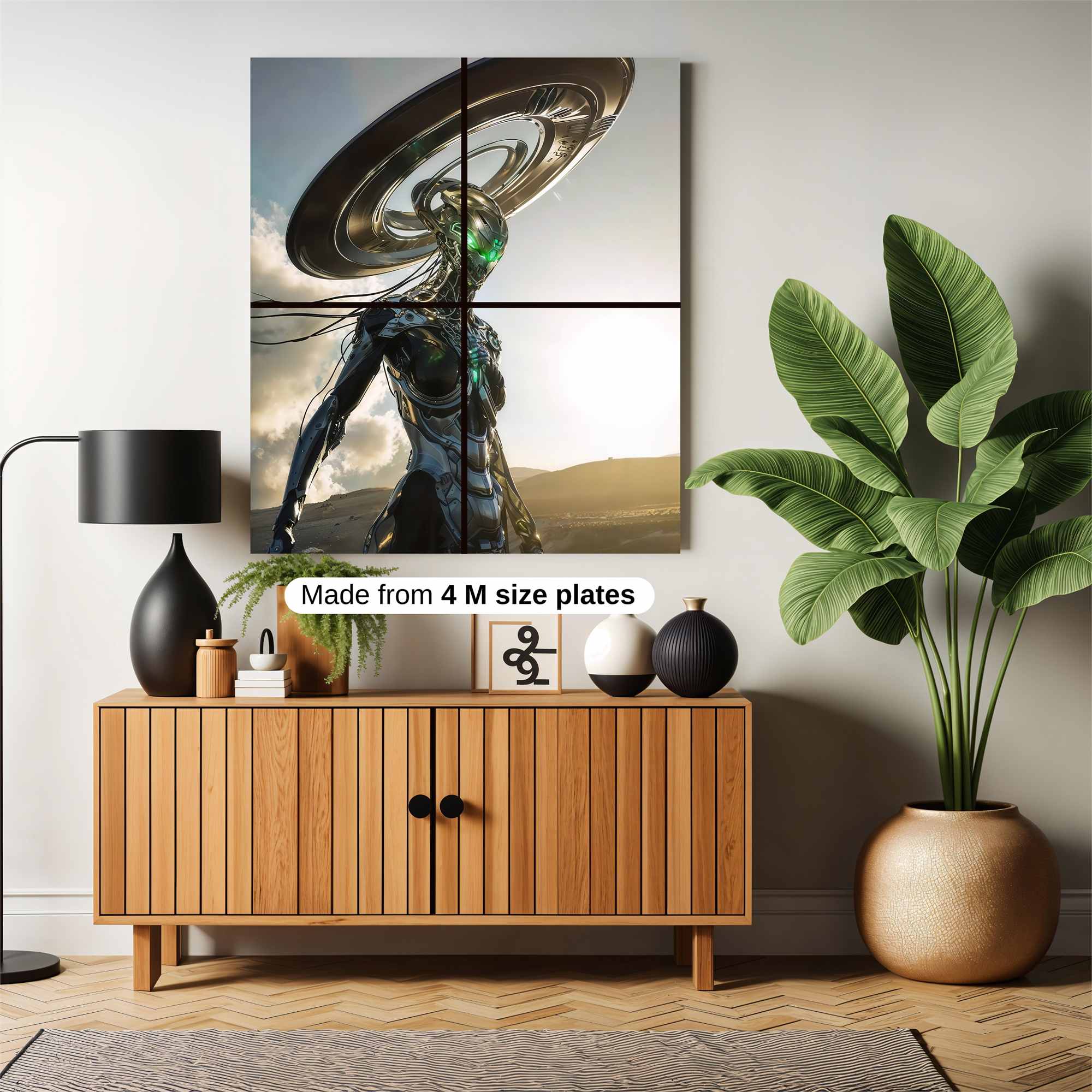 Cyber Enigma Safe Wall Magnetic / M