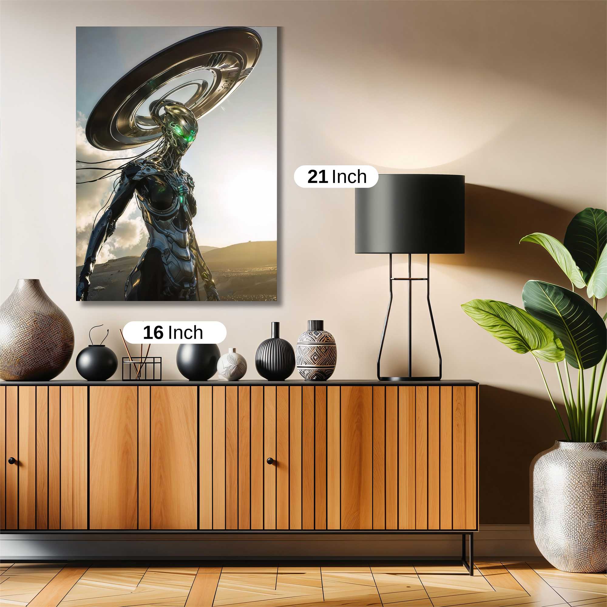 Cyber Enigma Safe Wall Magnetic / M