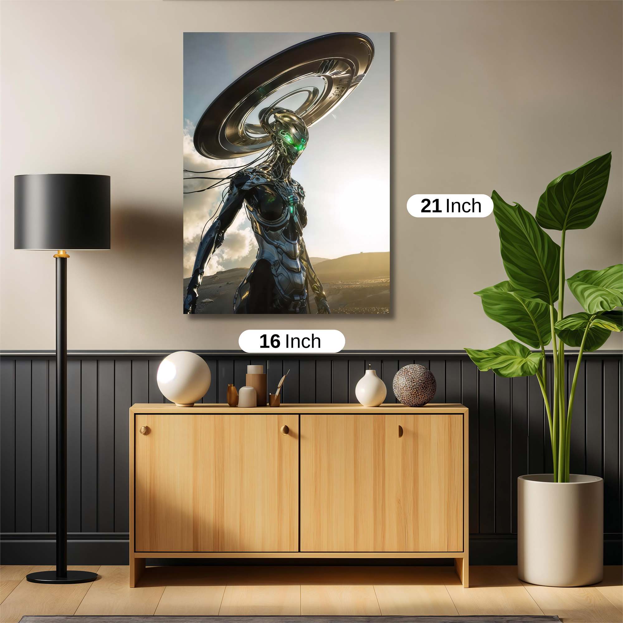 Cyber Enigma Safe Wall Magnetic / M