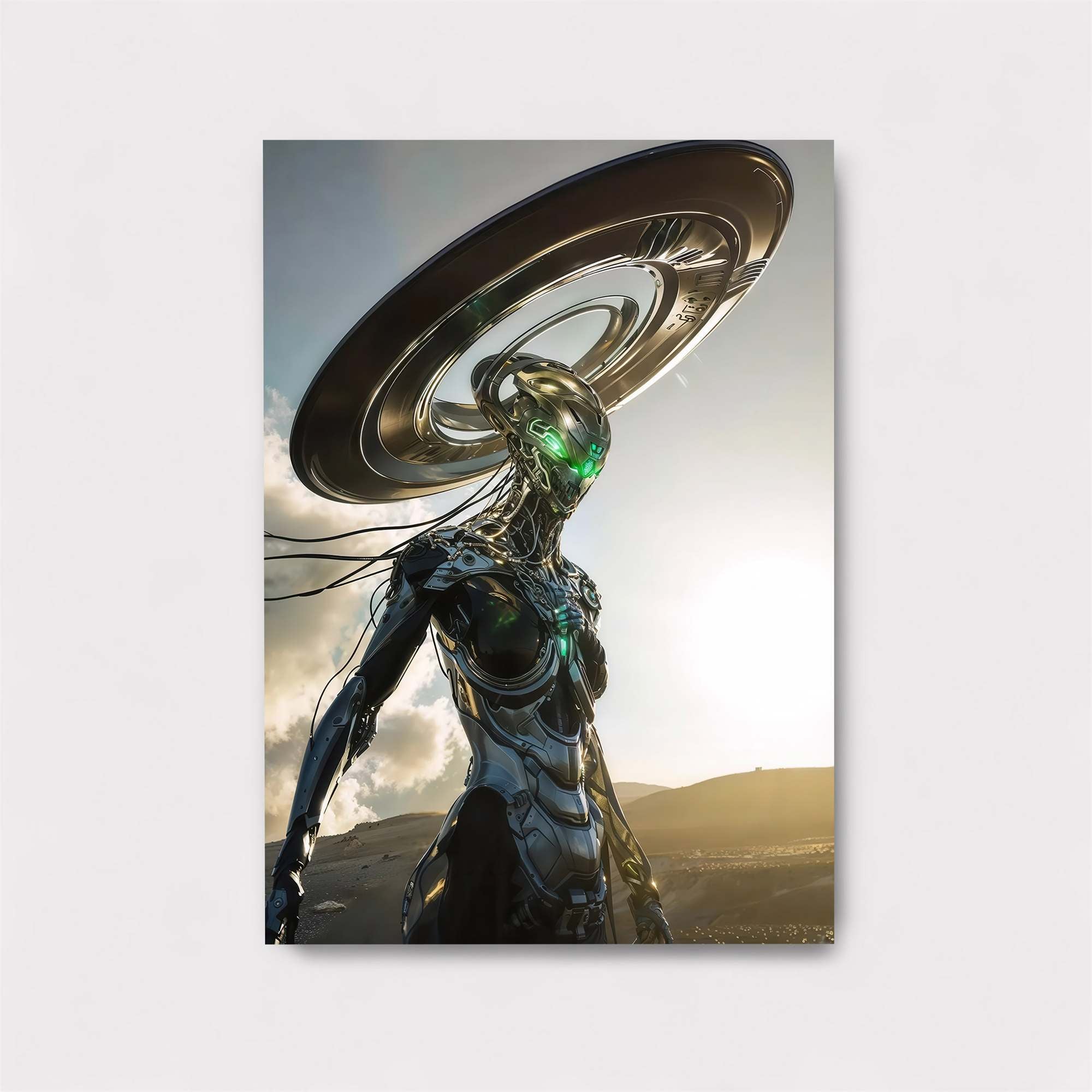 Cyber Enigma Safe Wall Magnetic / M