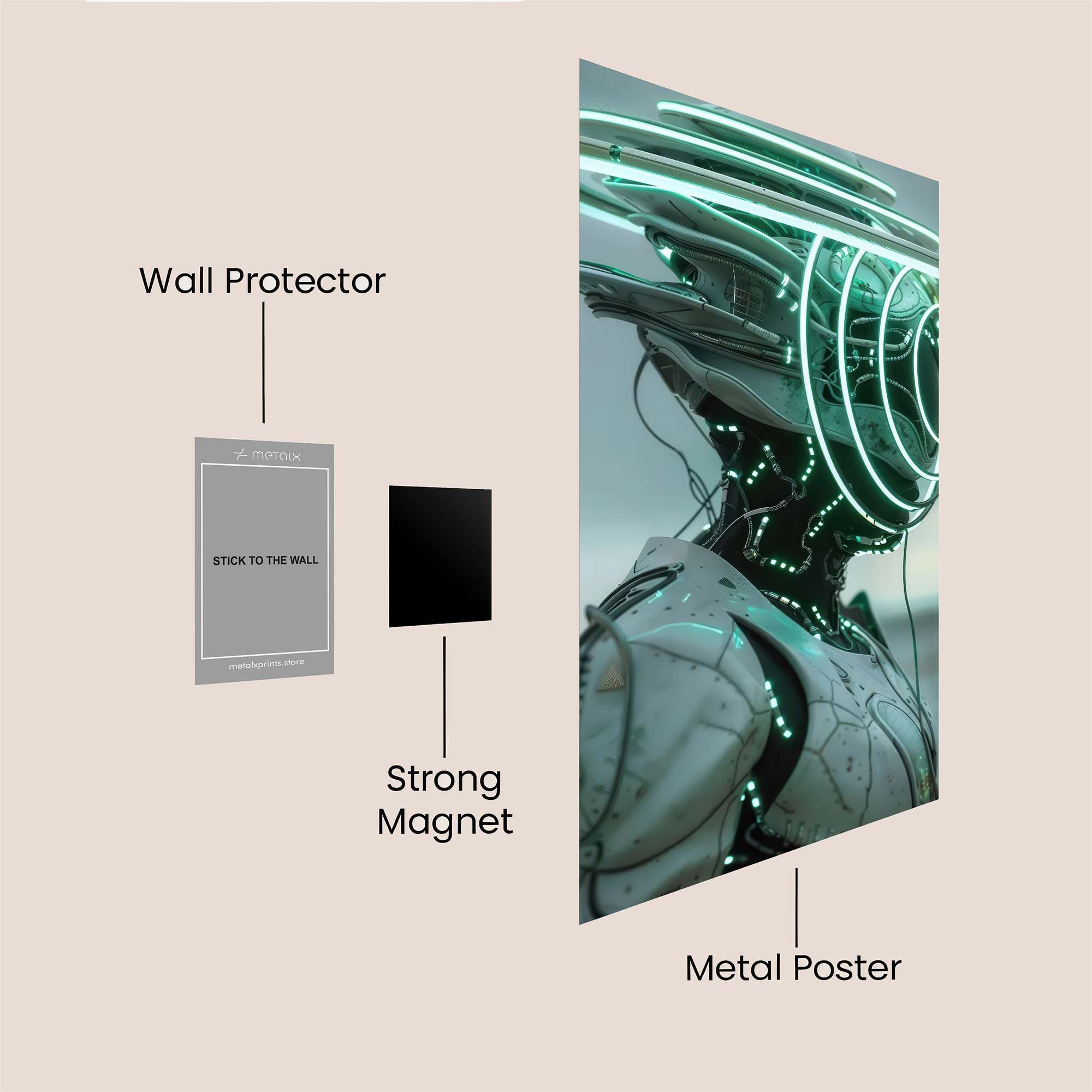 Sonic Regal Safe Wall Magnetic / M