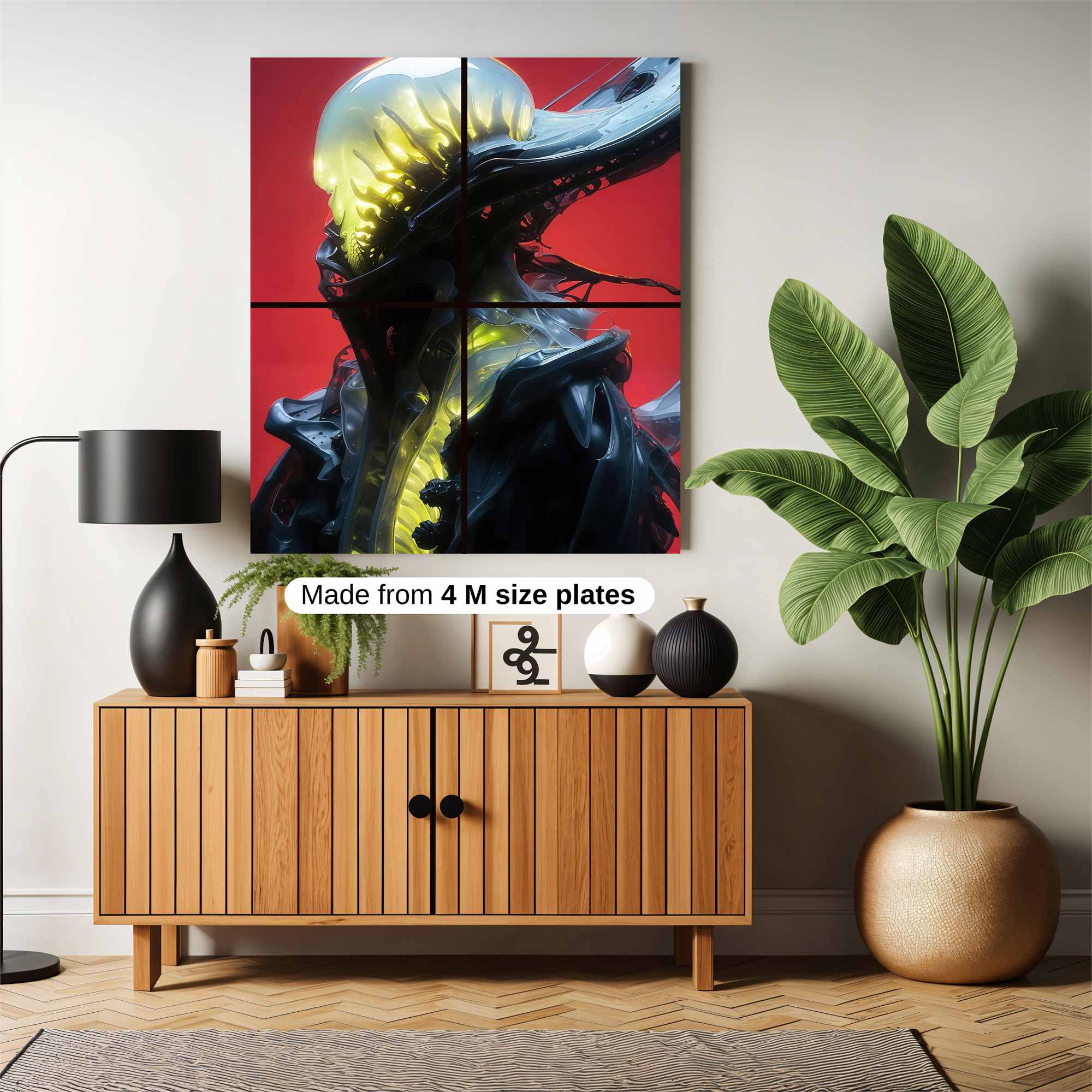 Cyberpunk Racer Safe Wall Magnetic / M