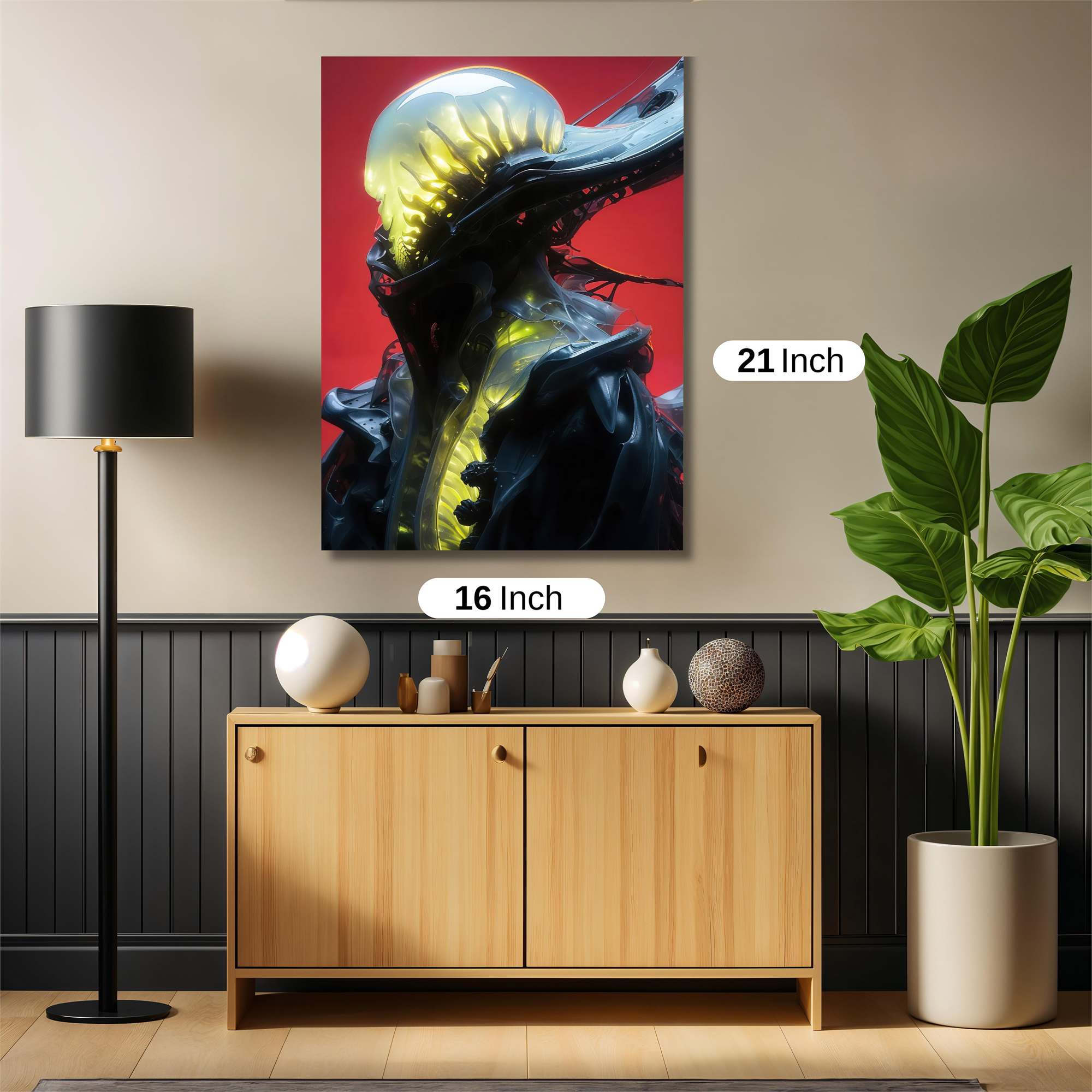 Cyberpunk Racer Safe Wall Magnetic / M