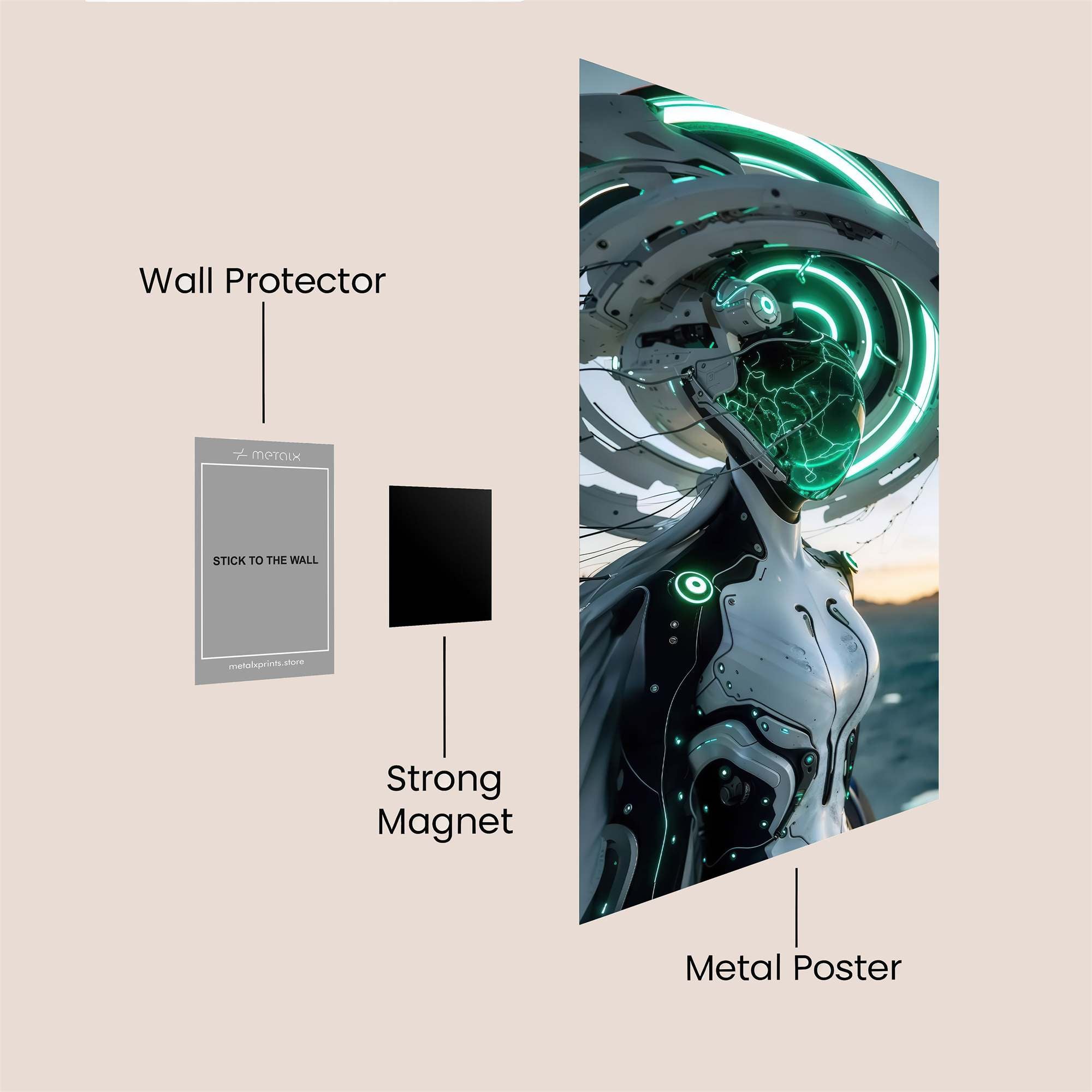 YinYang Harmony Safe Wall Magnetic / M