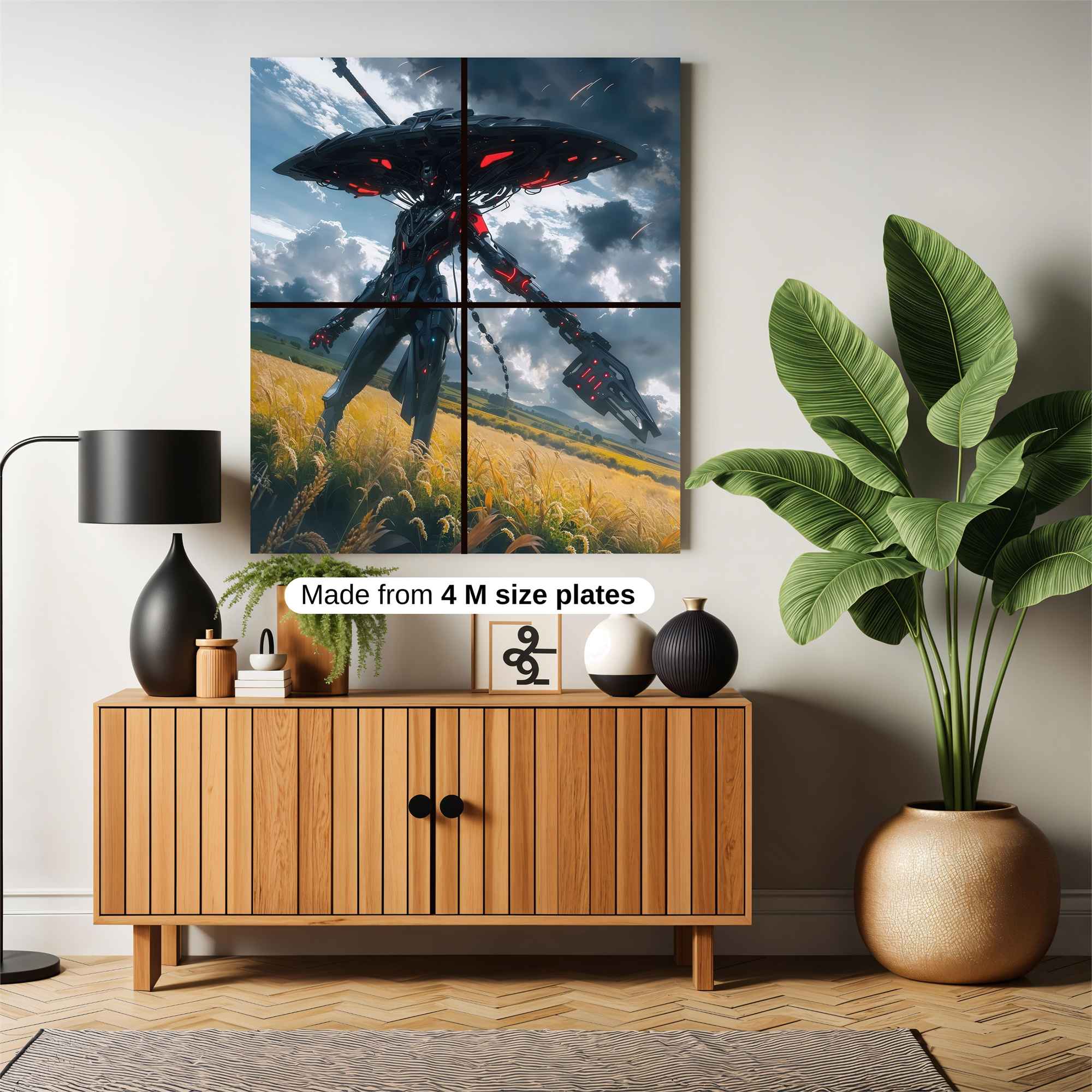 Steampunk Majesty Safe Wall Magnetic / M