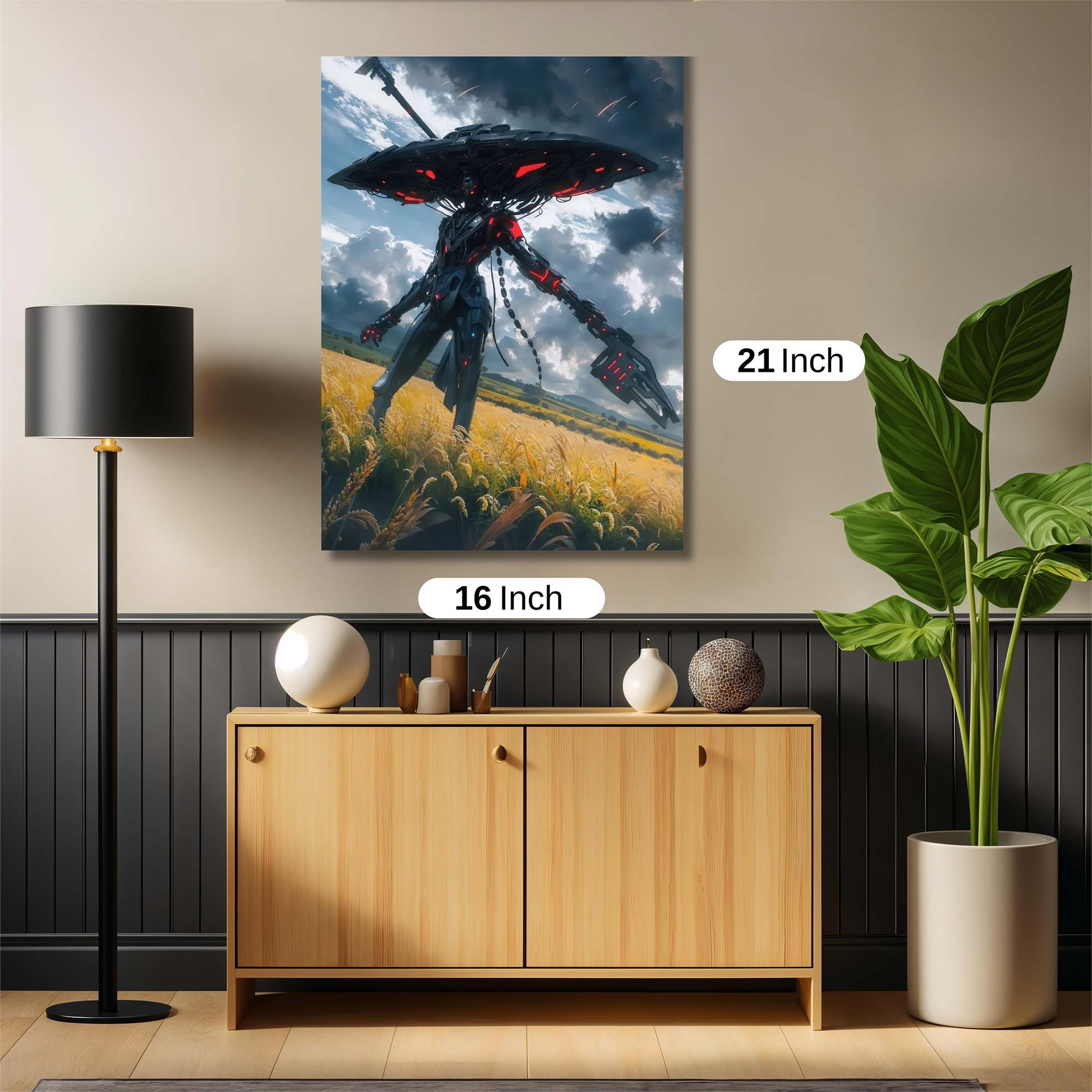 Steampunk Majesty Safe Wall Magnetic / M