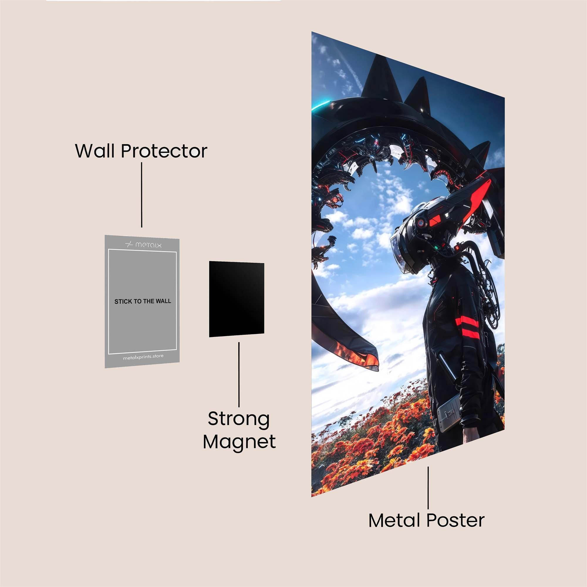 Sub-Zero Frostbite Safe Wall Magnetic / M