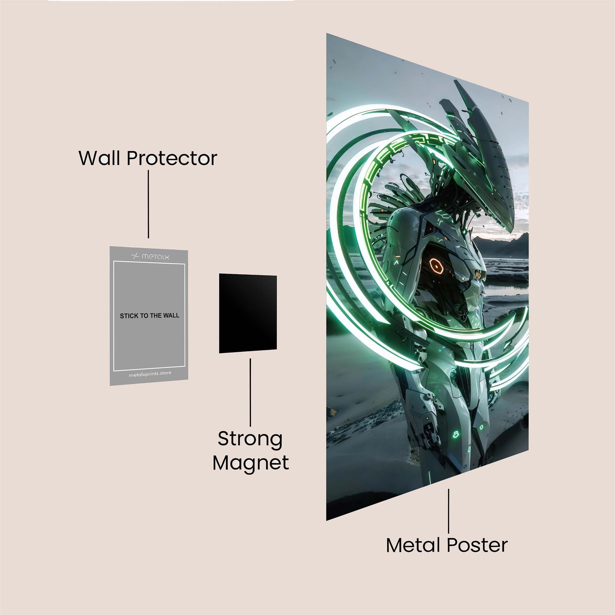 YinYang Harmony Safe Wall Magnetic / M