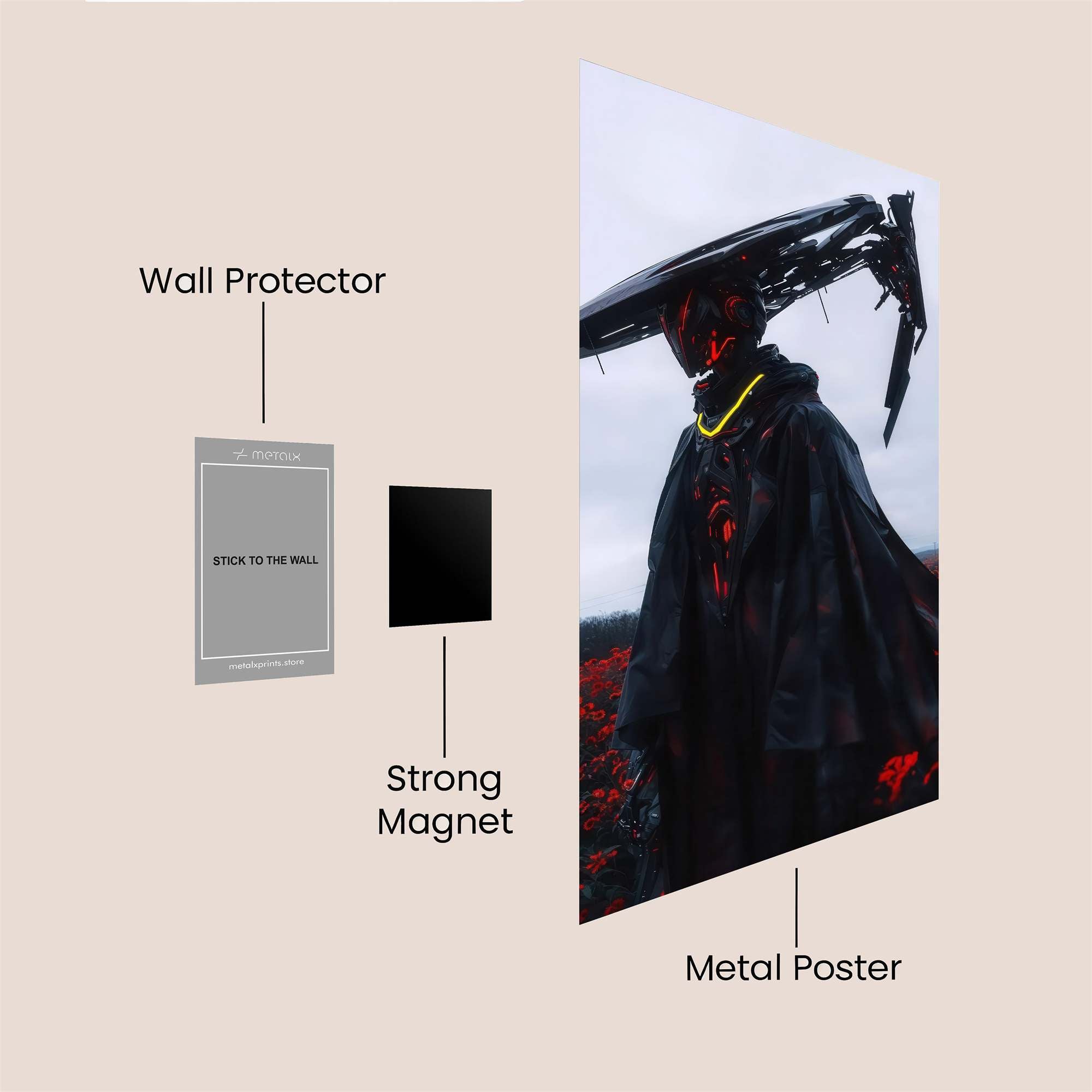 YinYang Harmony Safe Wall Magnetic / M