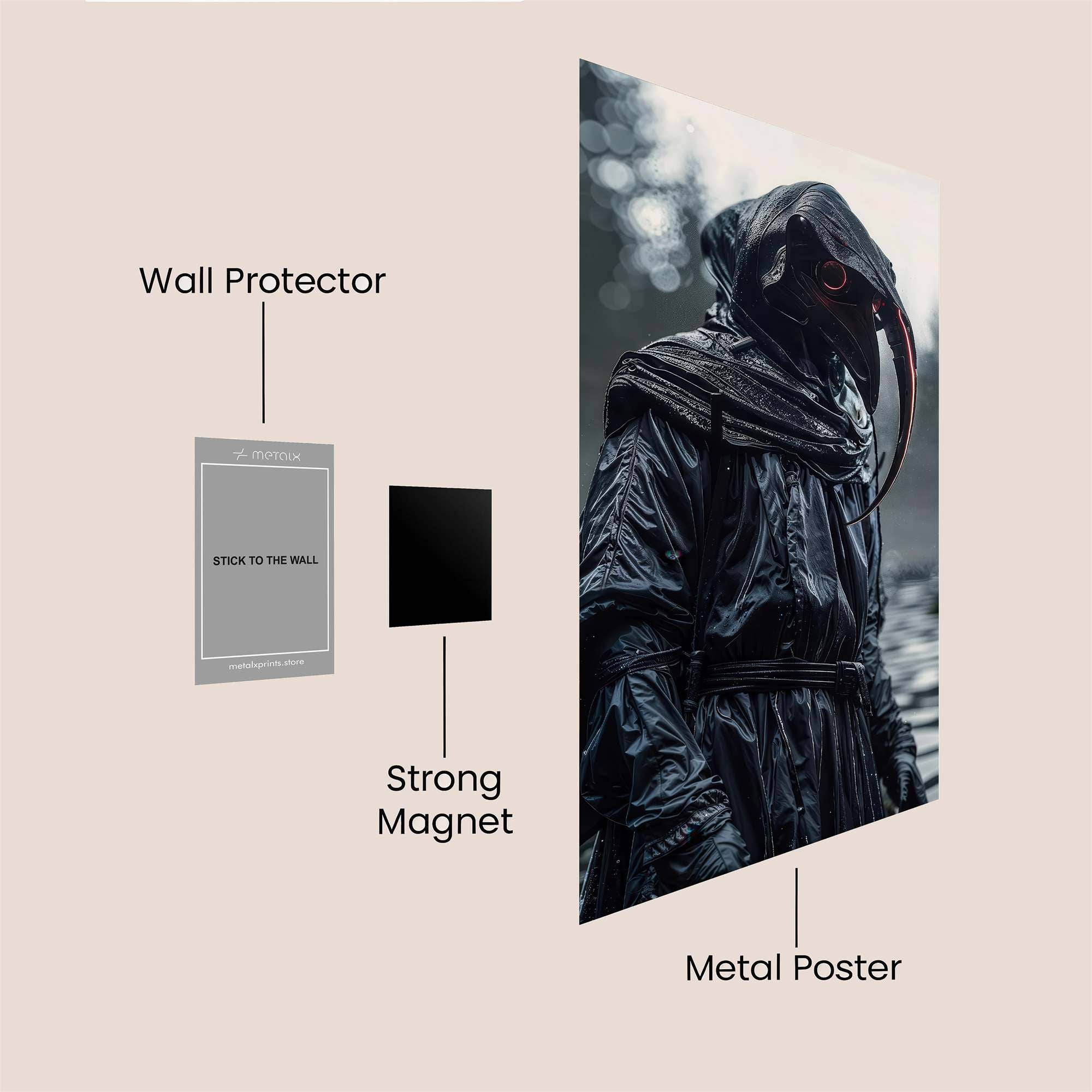 GlowJoy Safe Wall Magnetic / M