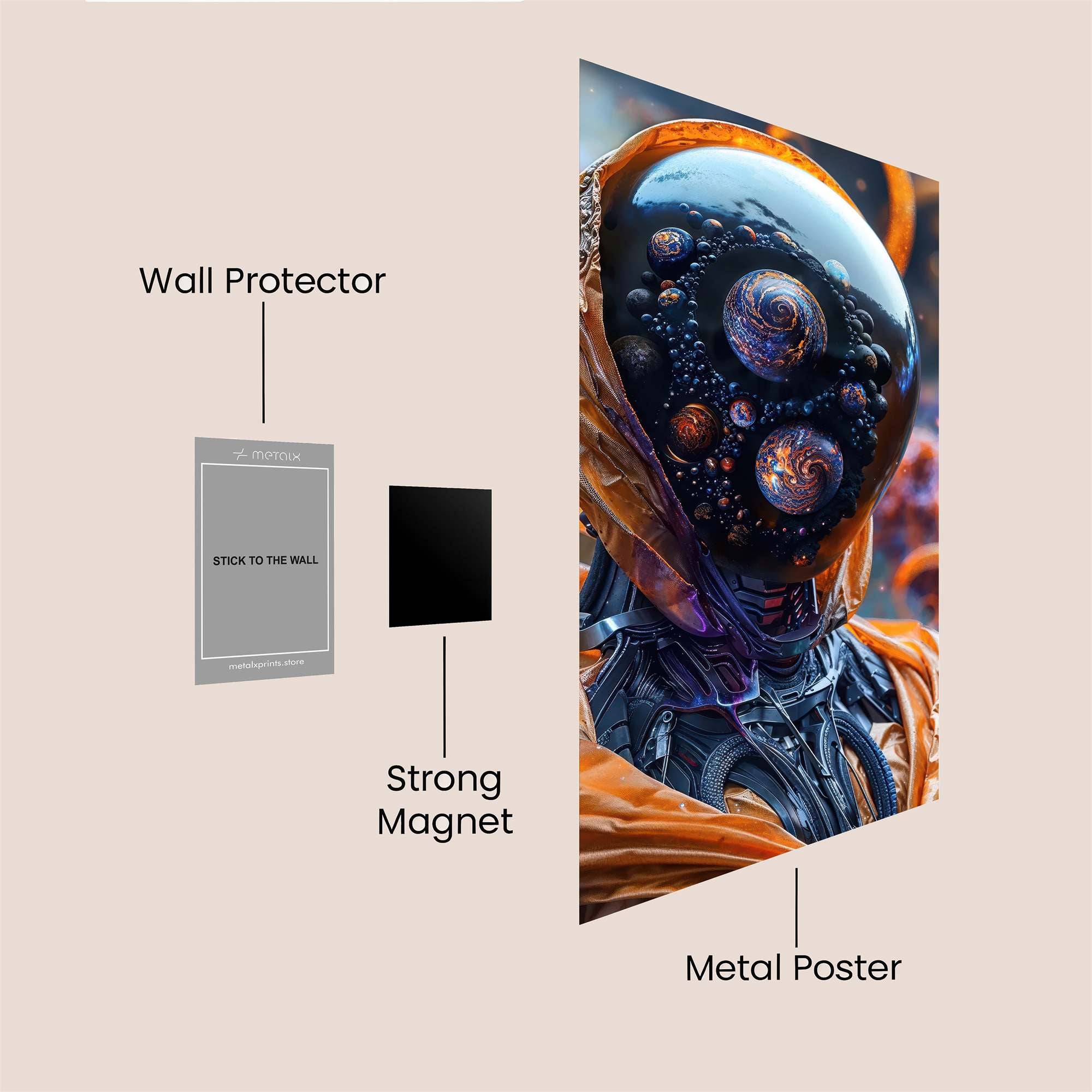 Flash Radiant Safe Wall Magnetic / M