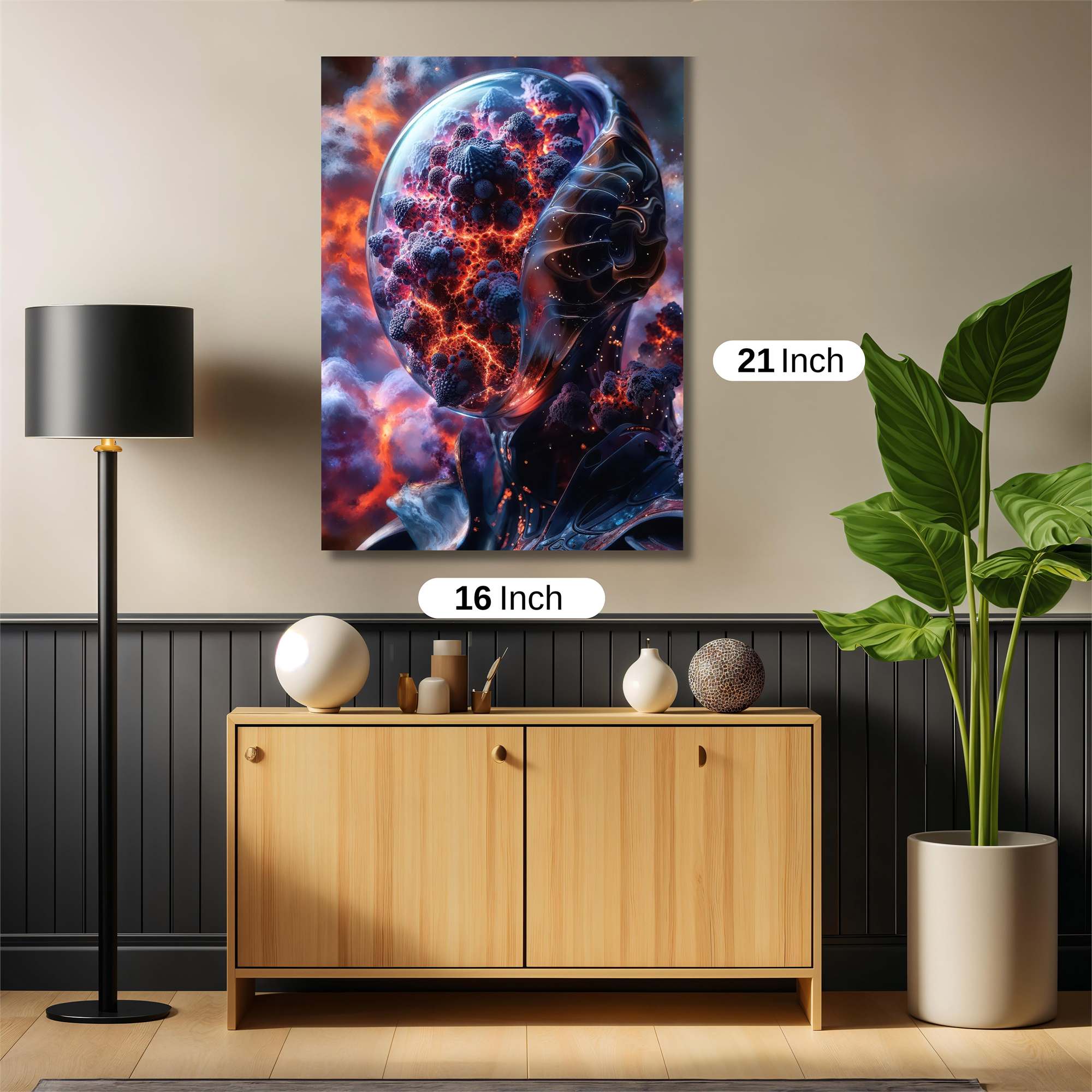 Potion Vortex Safe Wall Magnetic / M