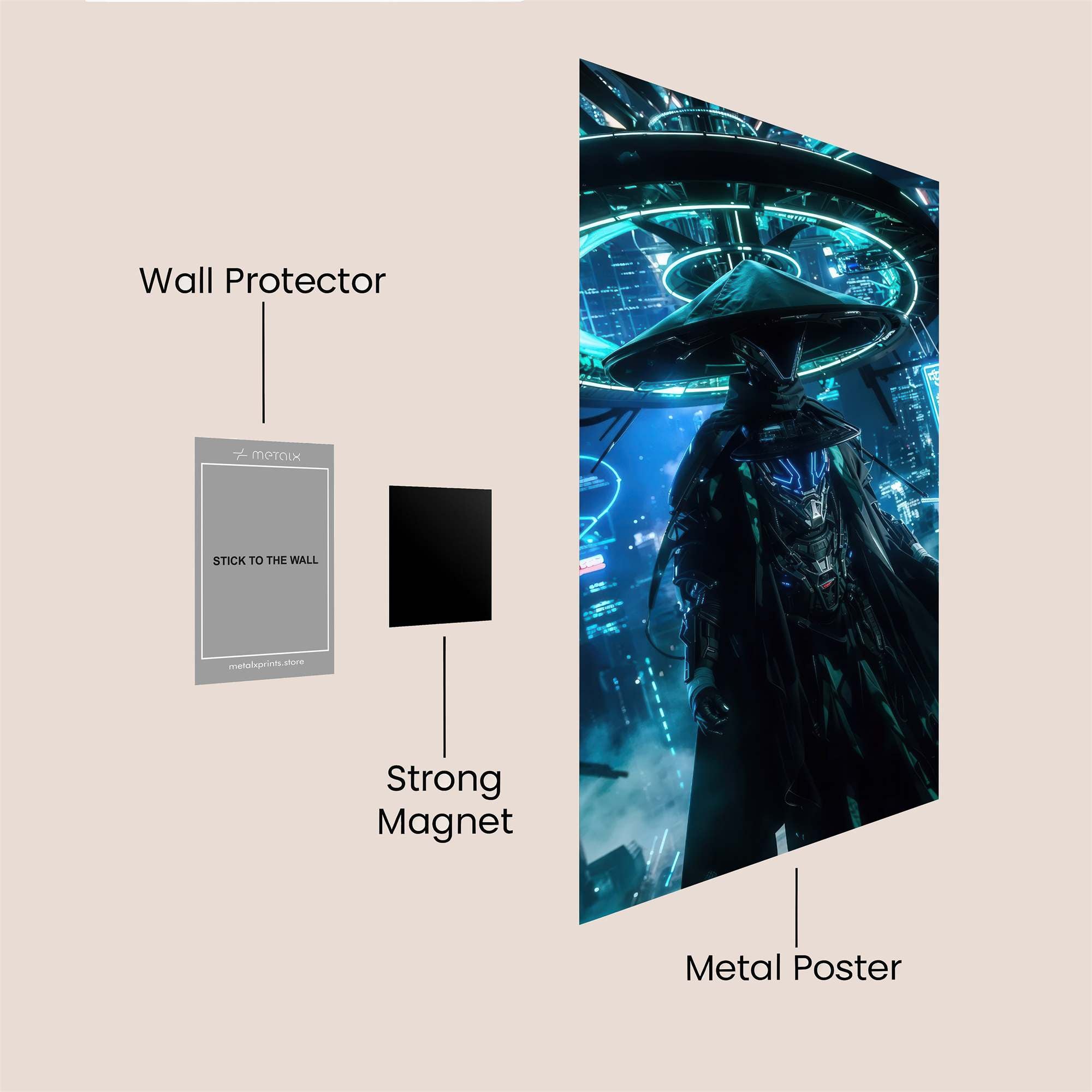 Goku Inferno Safe Wall Magnetic / M