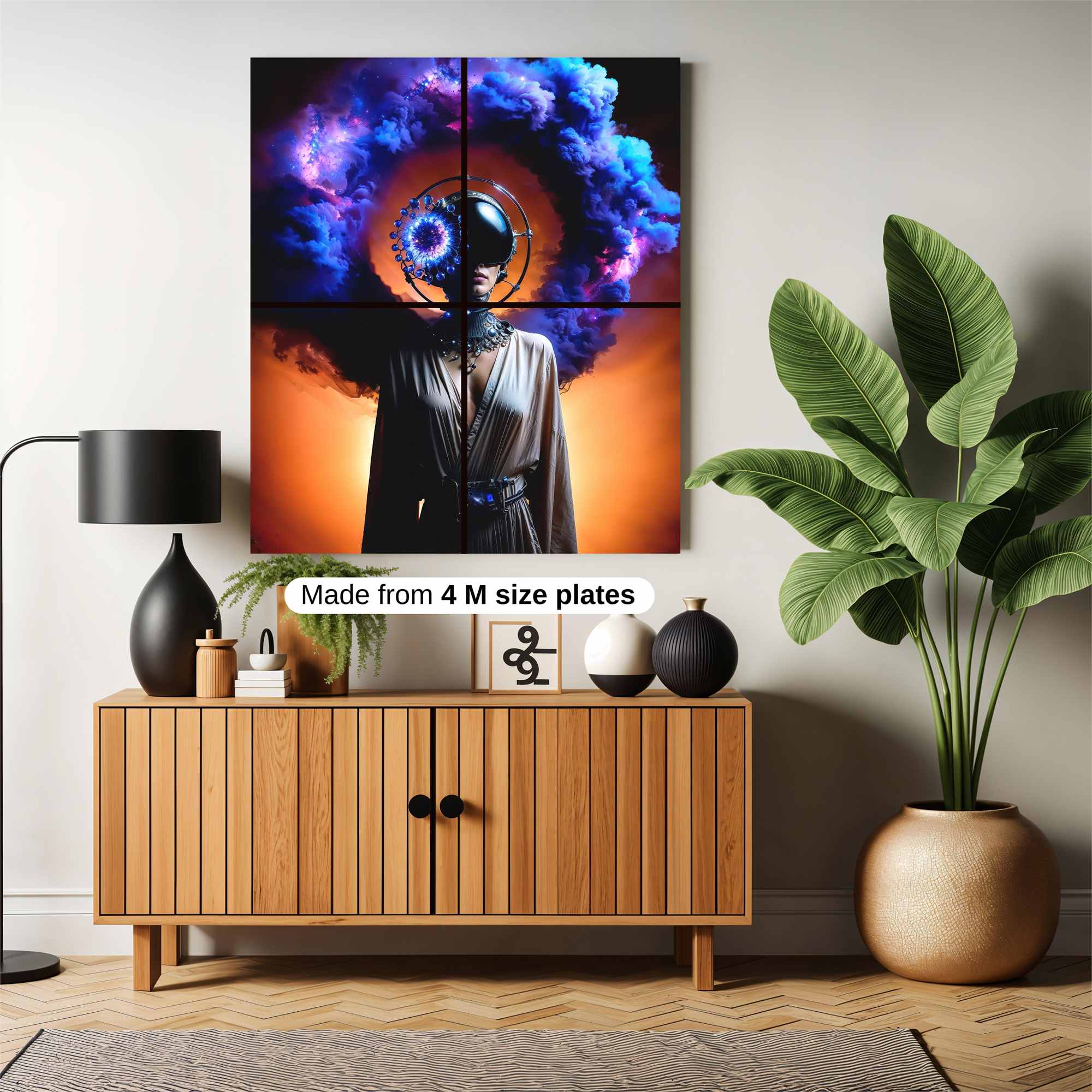 Genie's Glow Safe Wall Magnetic / M