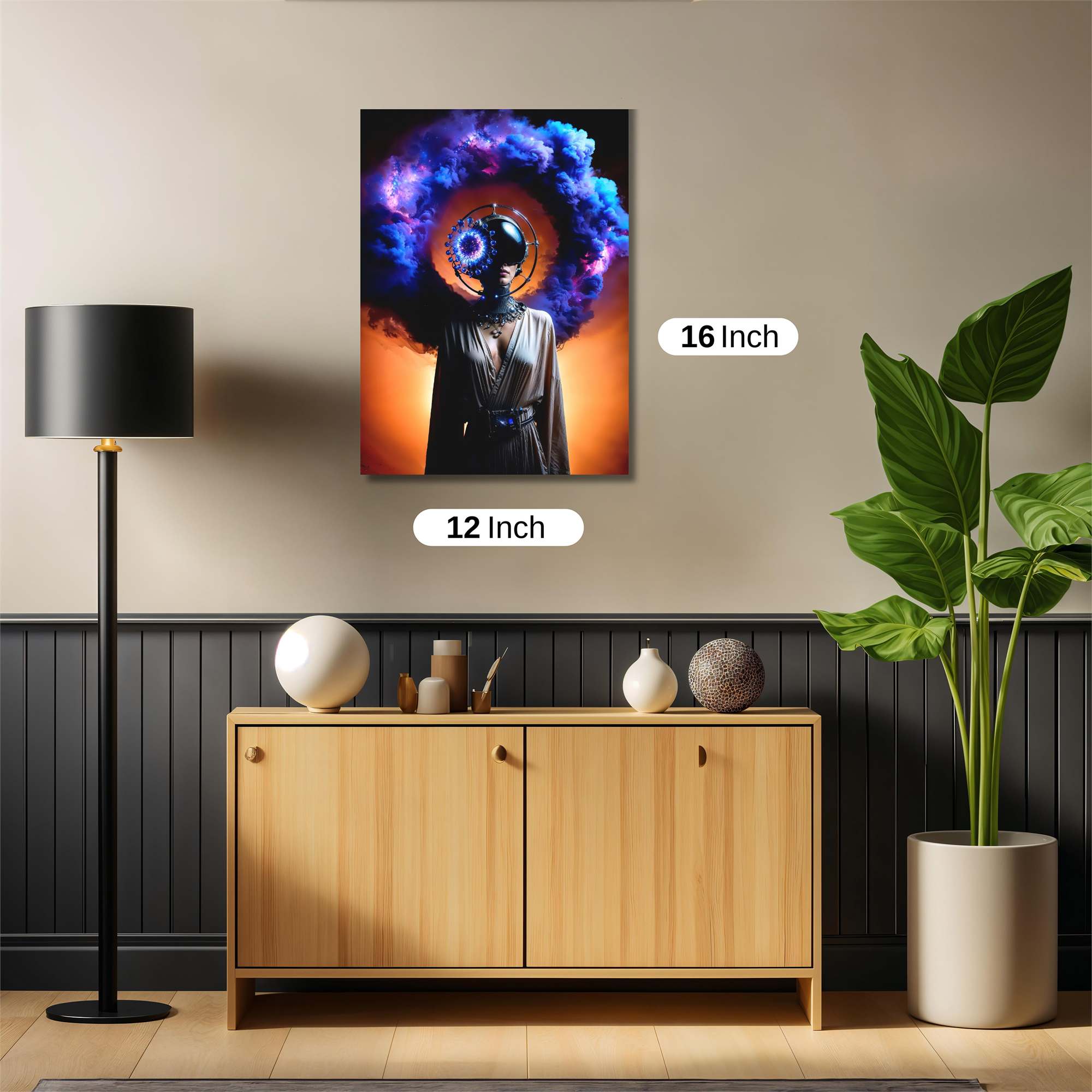 Genie's Glow Safe Wall Magnetic / M