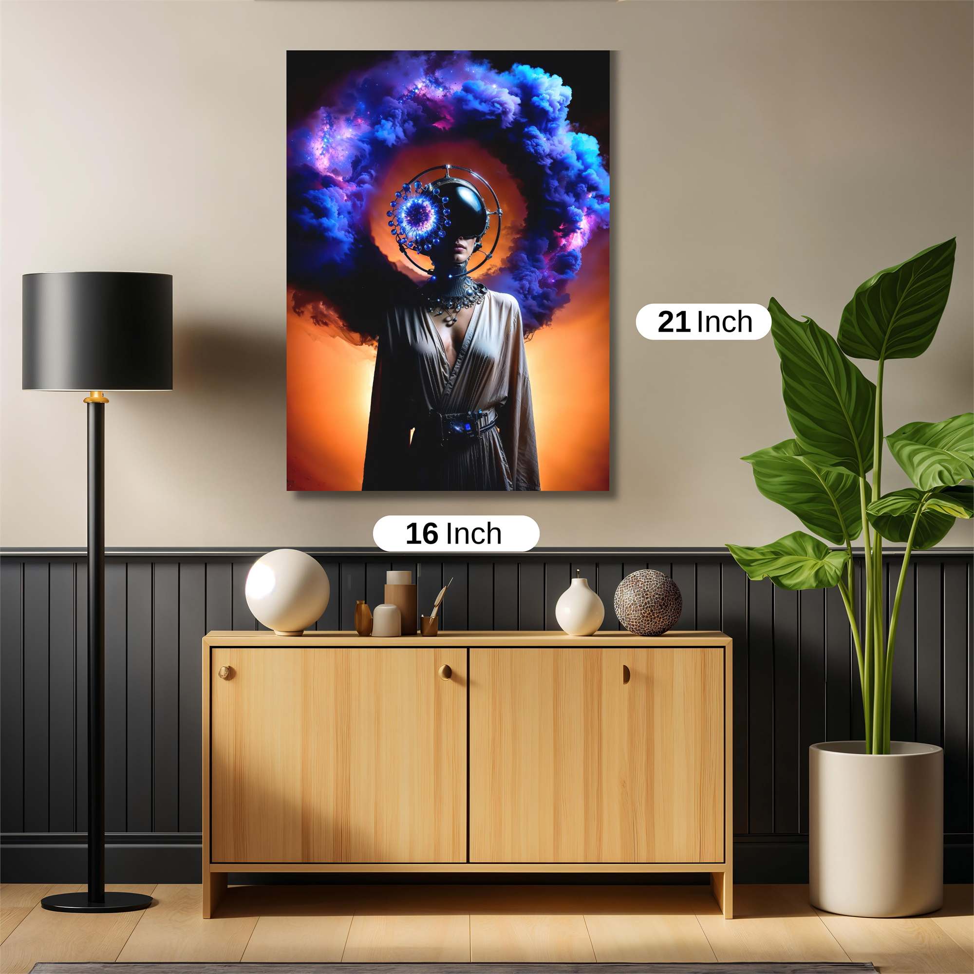 Genie's Glow Safe Wall Magnetic / M