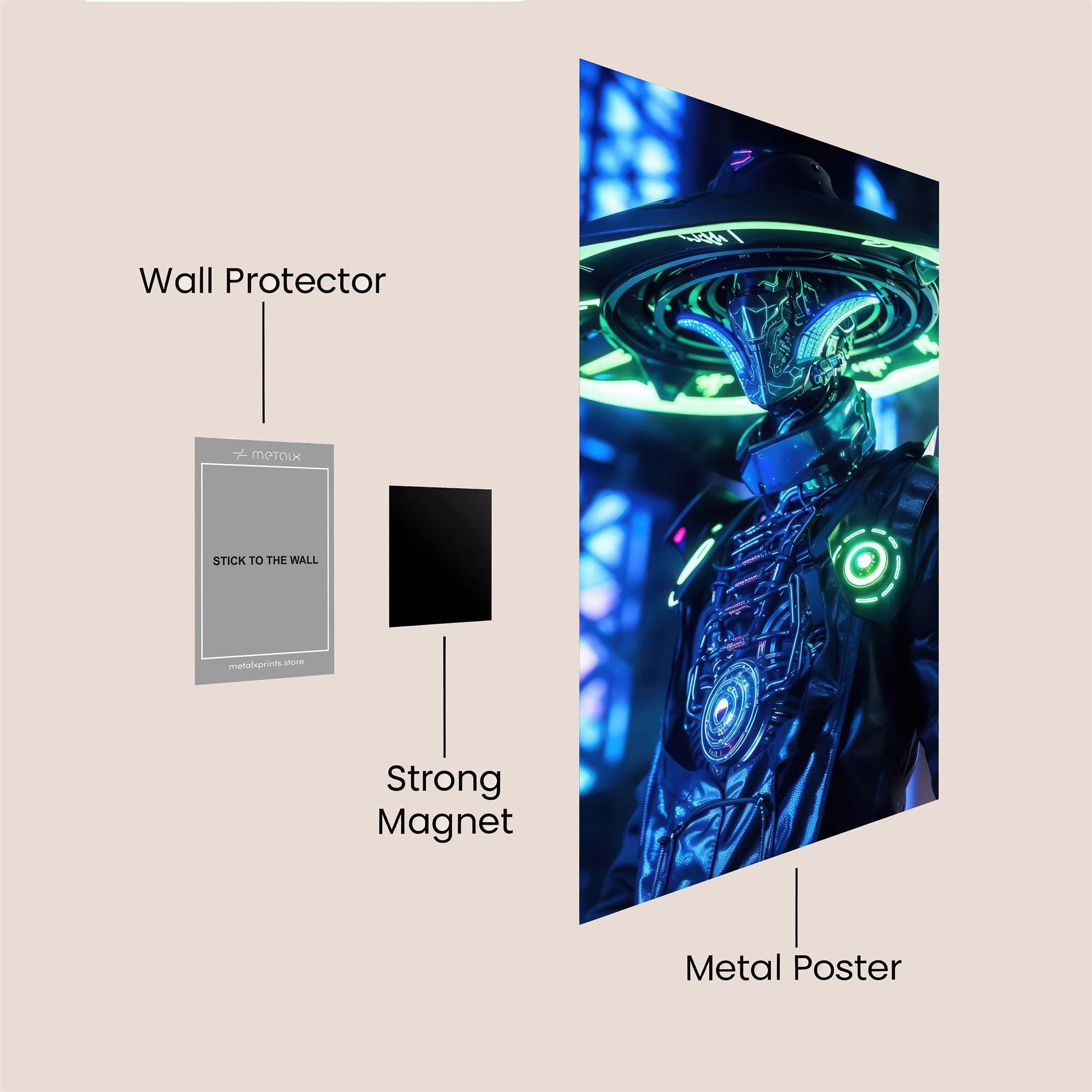 Goku Radiant Safe Wall Magnetic / M
