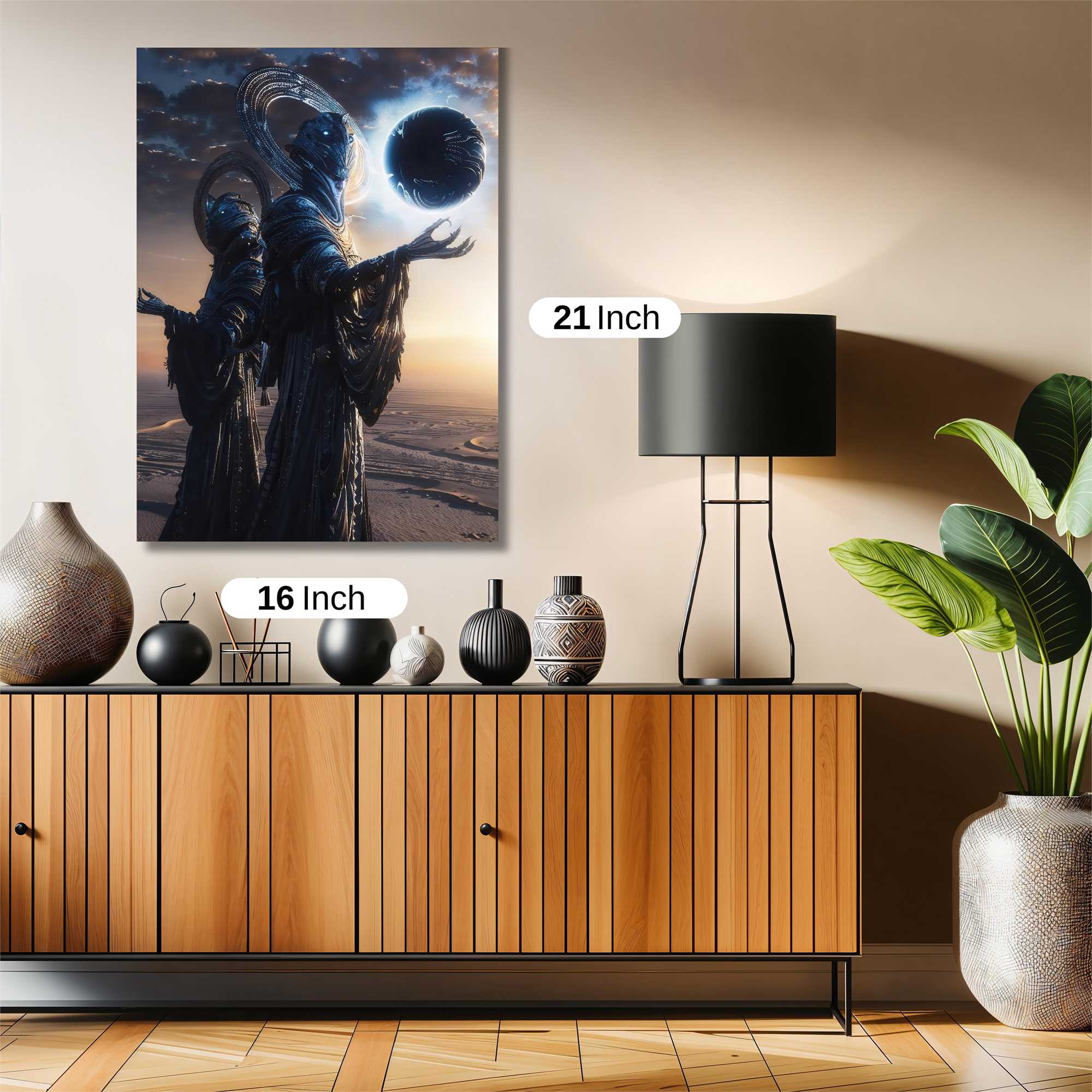 Goku Fiery Safe Wall Magnetic / M