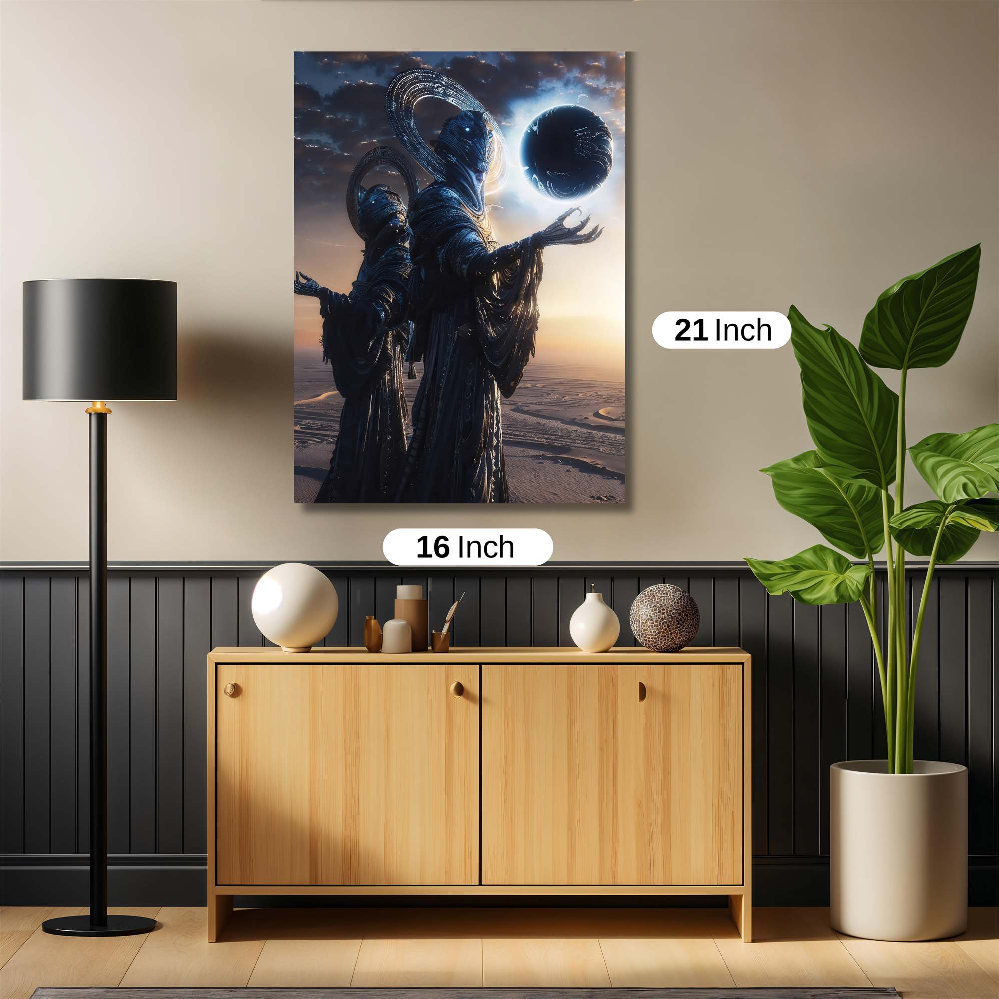 Goku Fiery Safe Wall Magnetic / M