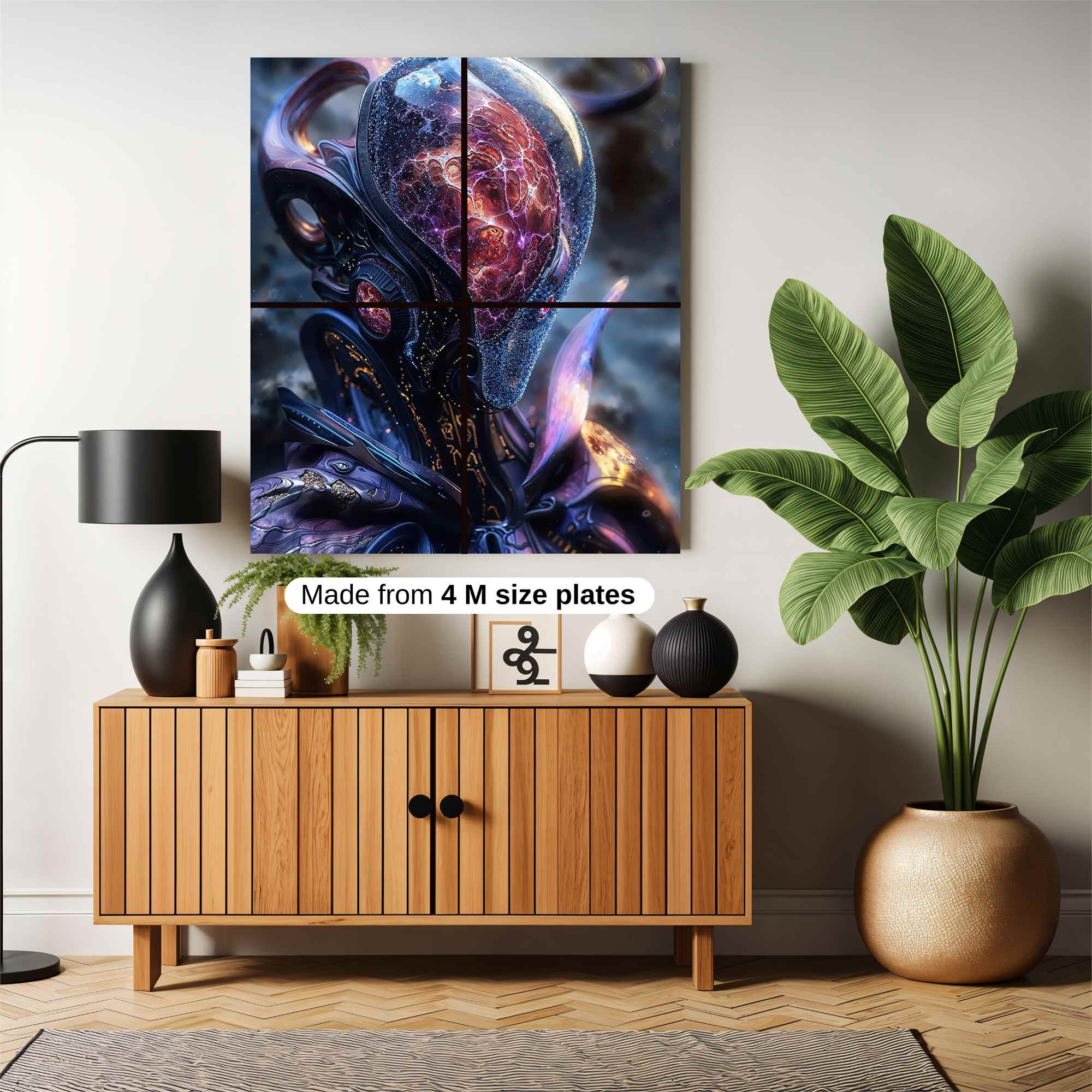 Astronaut Dreaming Safe Wall Magnetic / M