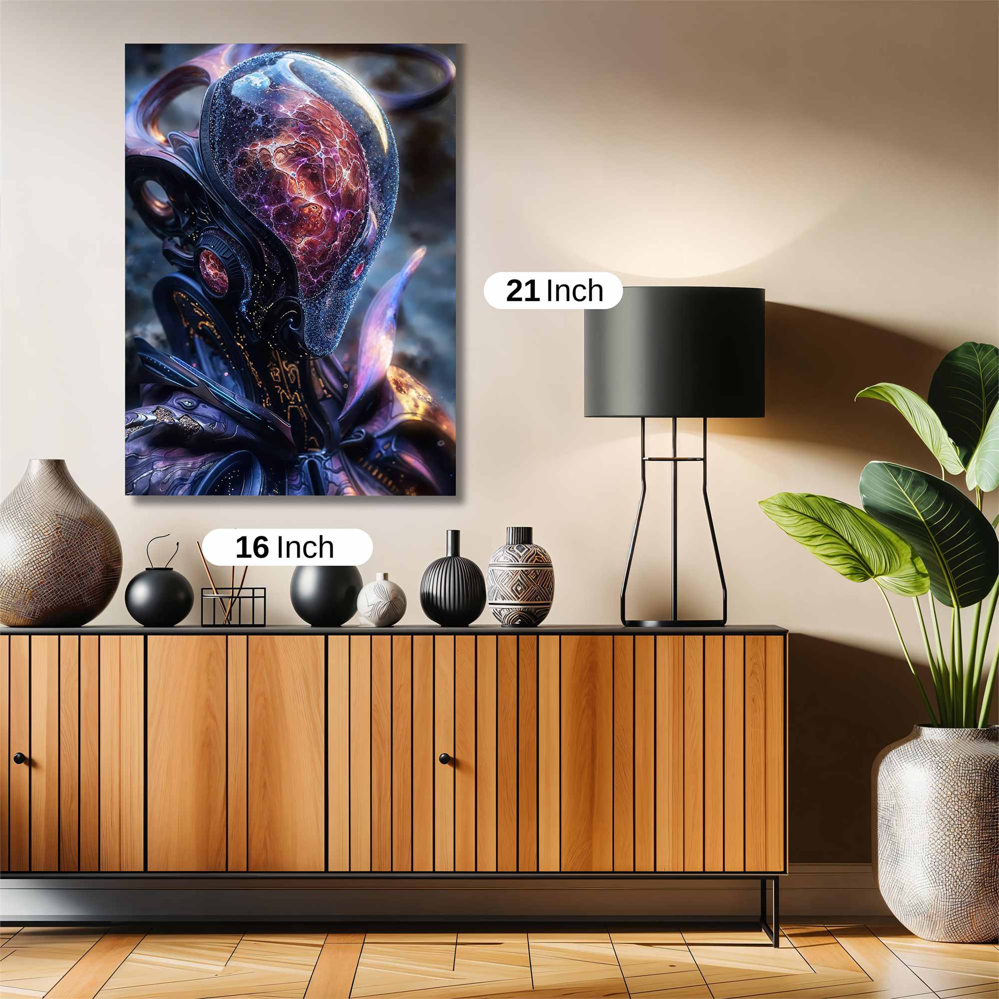 Astronaut Dreaming Safe Wall Magnetic / M