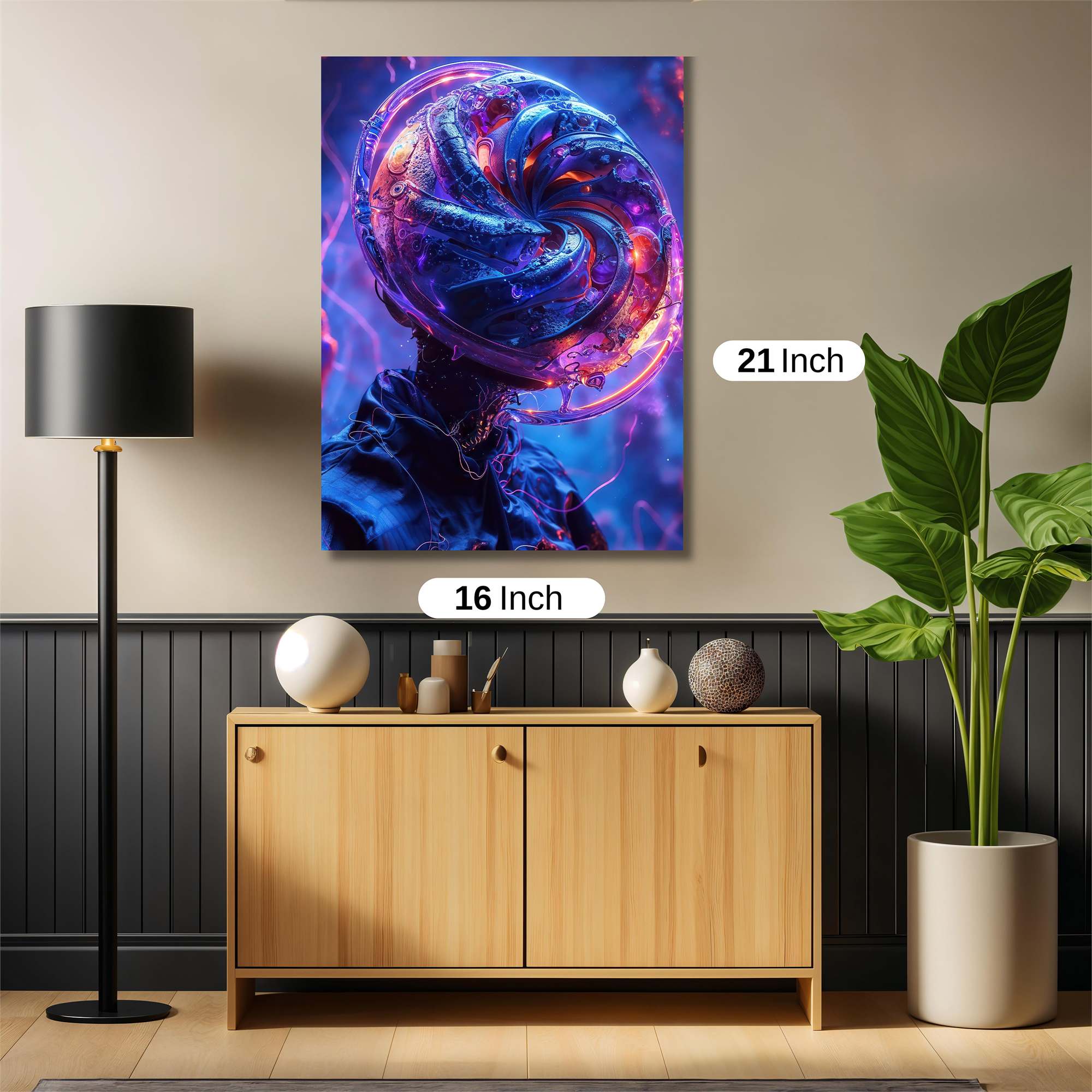 Astronaut Serenity Safe Wall Magnetic / M