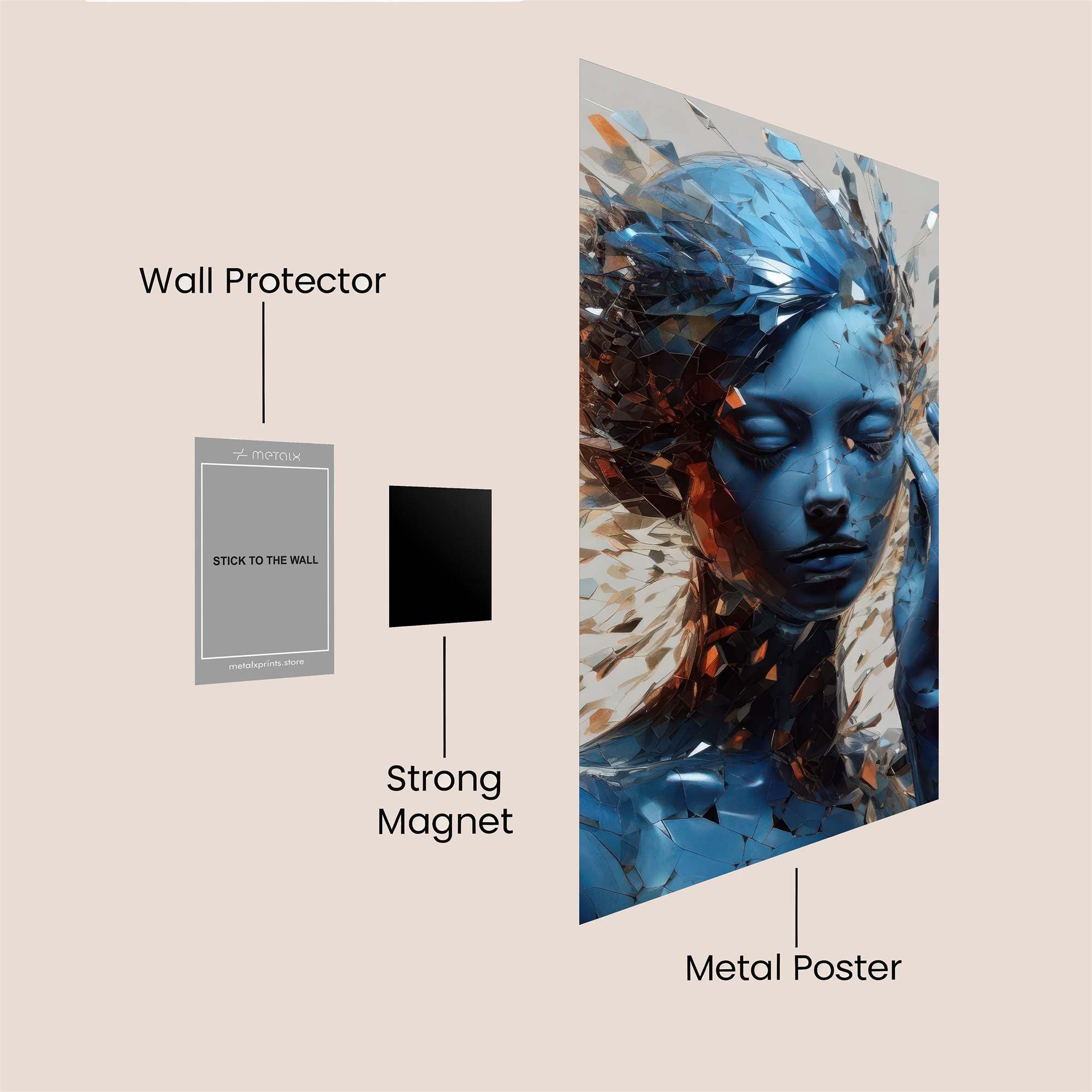 Robot Serenity Safe Wall Magnetic / M