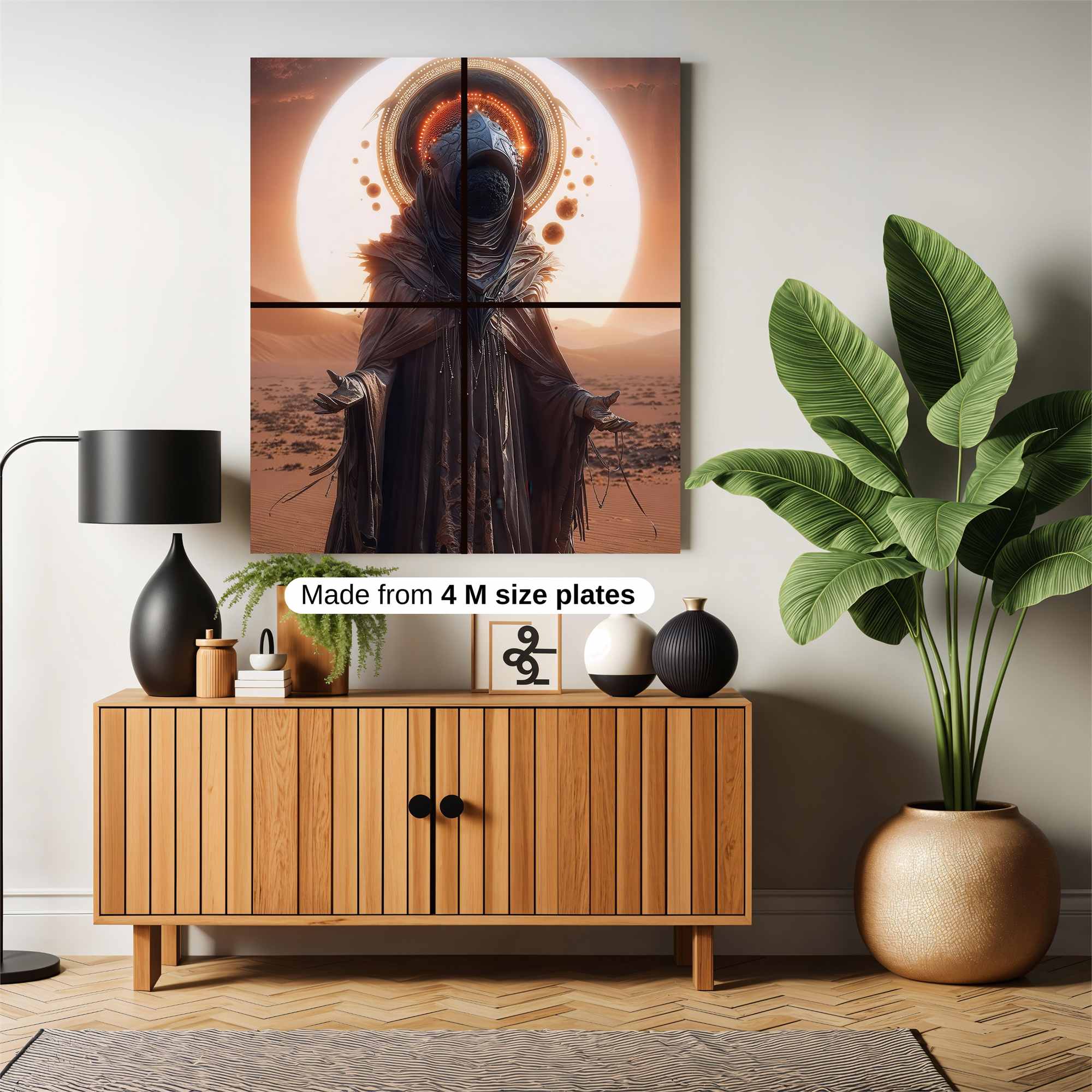 Floral Radiance Safe Wall Magnetic / M