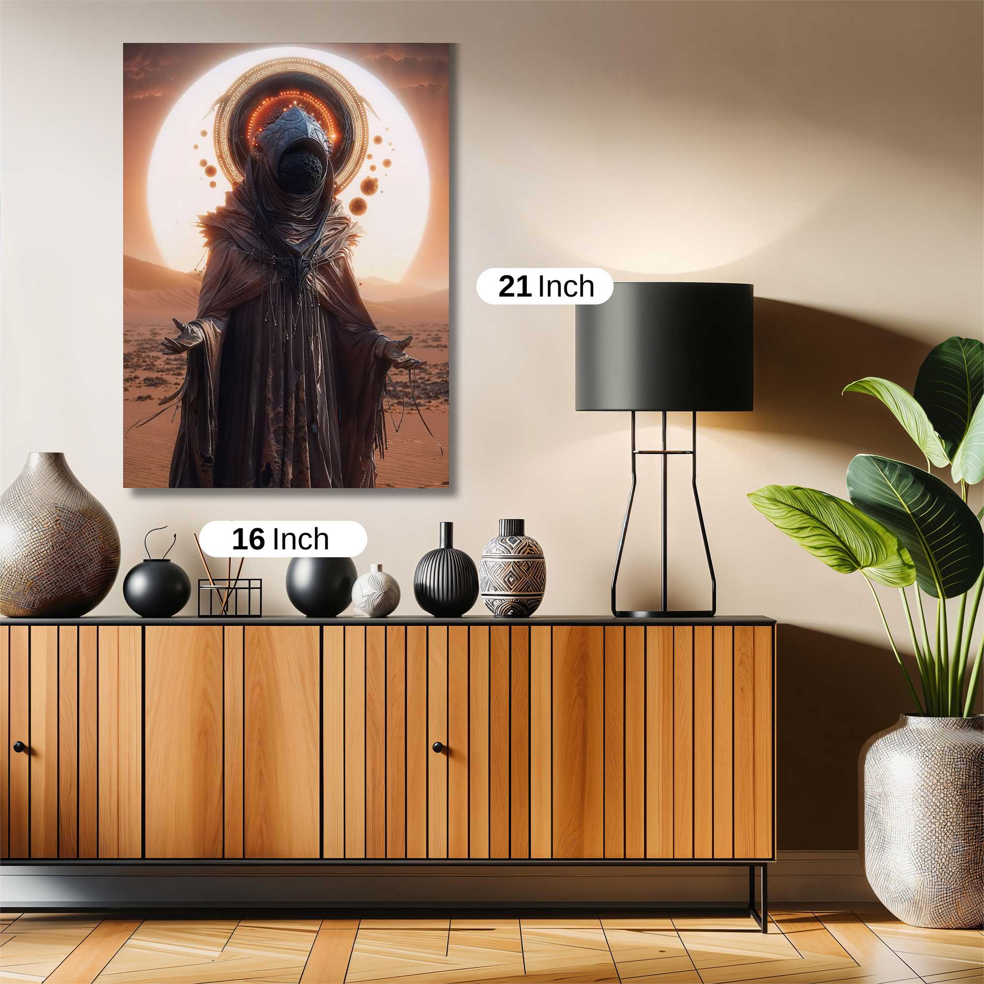 Floral Radiance Safe Wall Magnetic / M