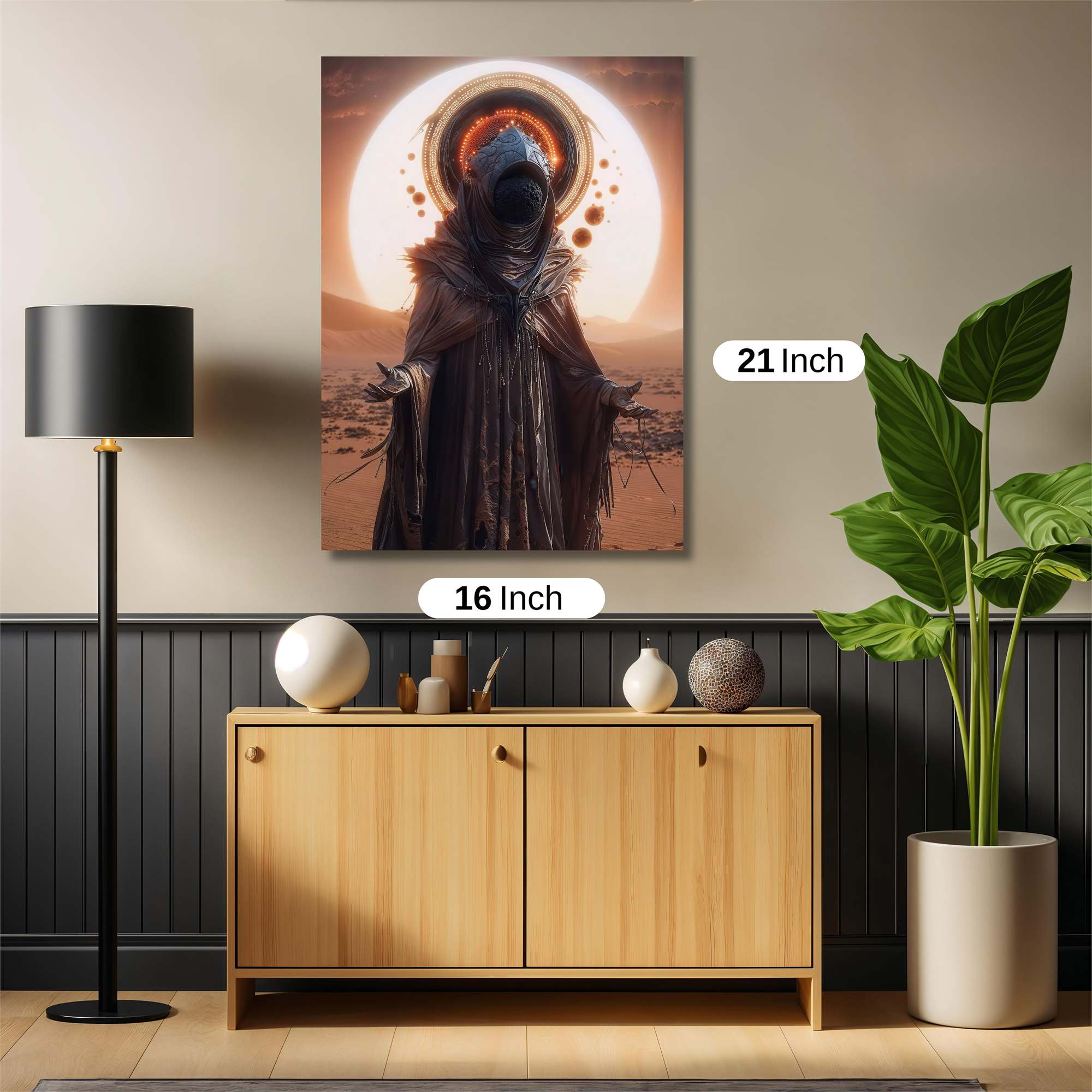 Floral Radiance Safe Wall Magnetic / M