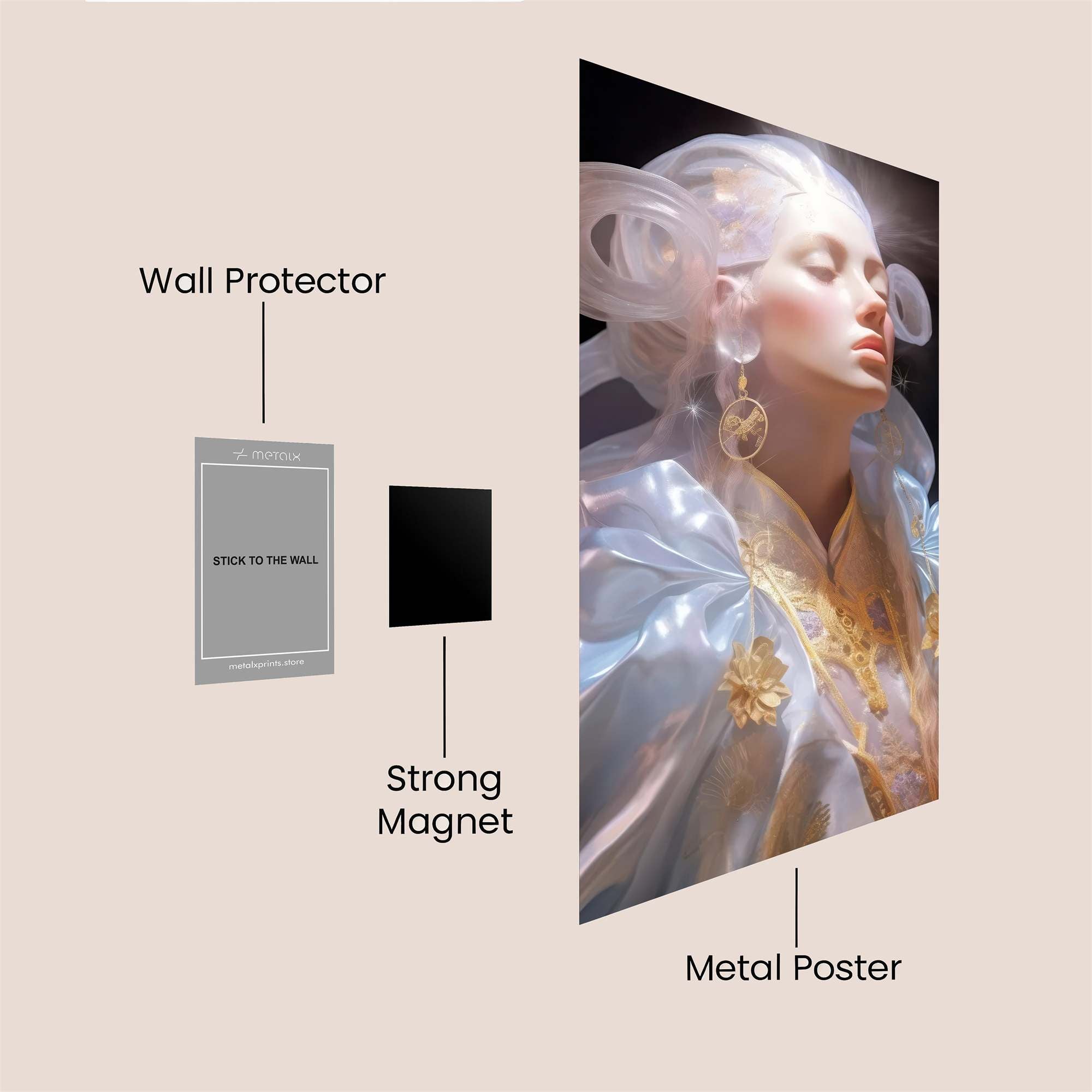 Galactic Wonder Safe Wall Magnetic / M