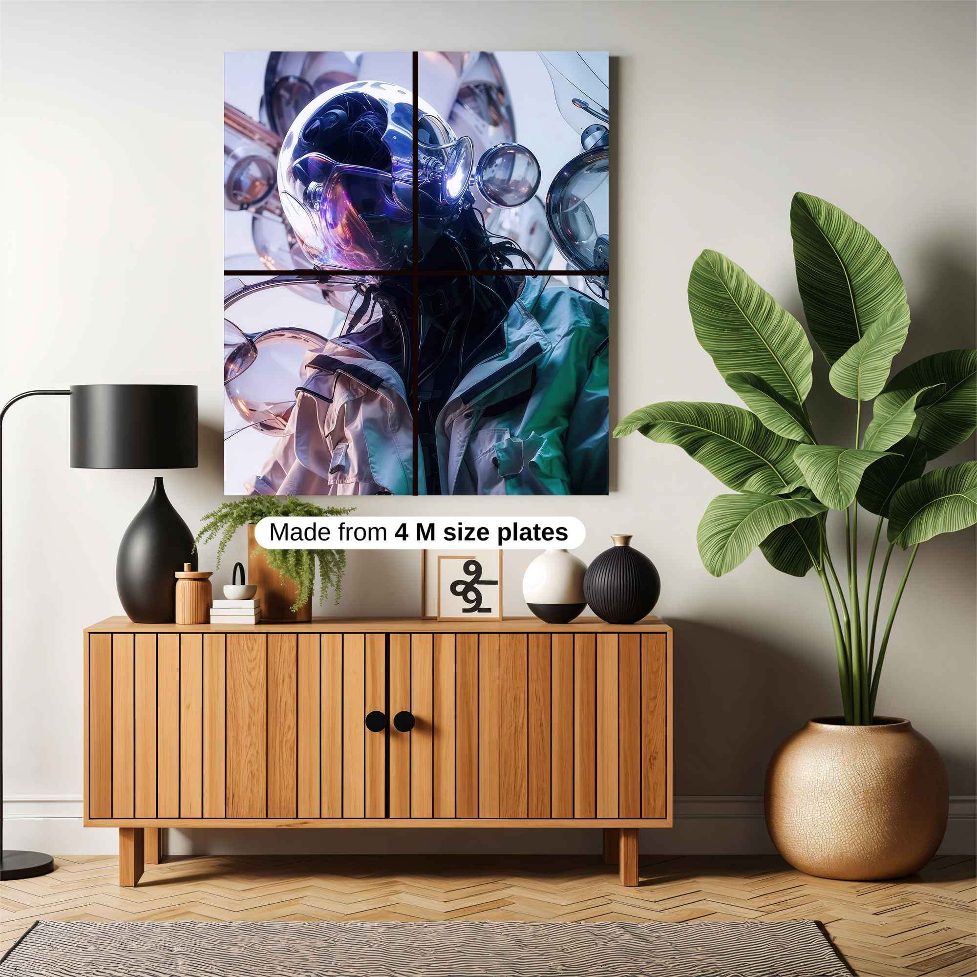 Elephant Dreamscape Safe Wall Magnetic / M