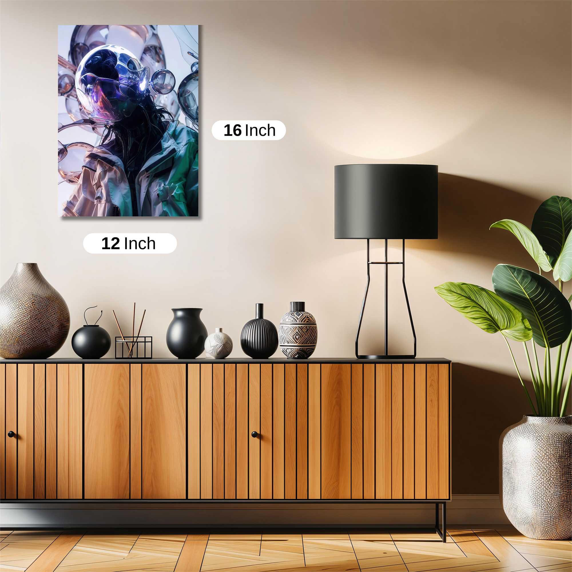 Elephant Dreamscape Safe Wall Magnetic / M