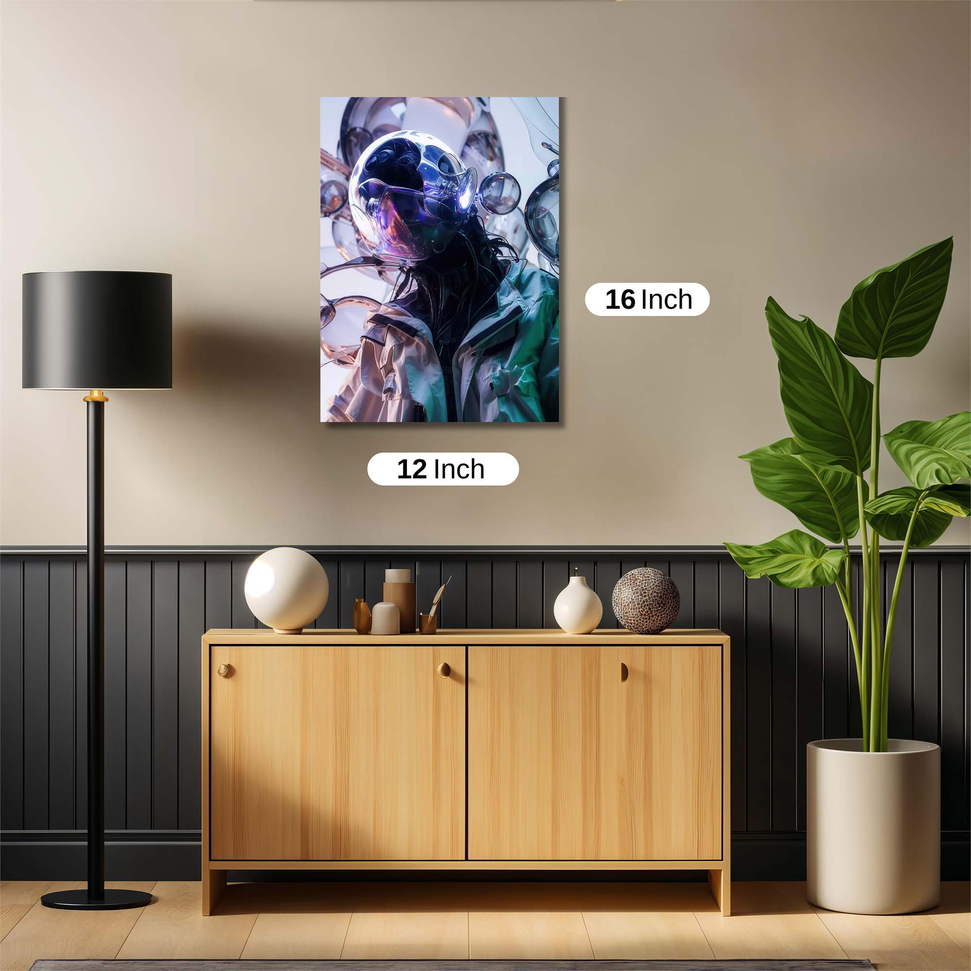 Elephant Dreamscape Safe Wall Magnetic / M