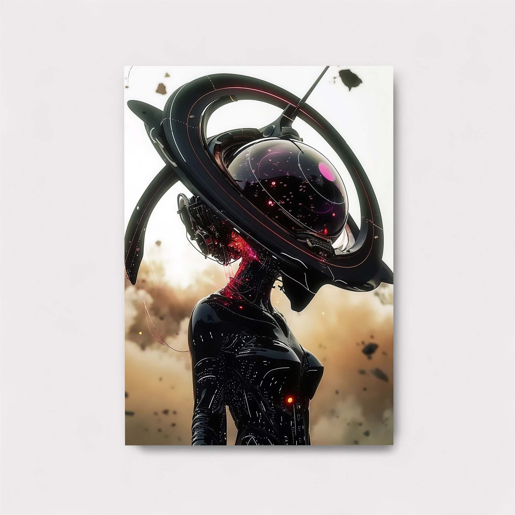 Floral Serenity Safe Wall Magnetic / M