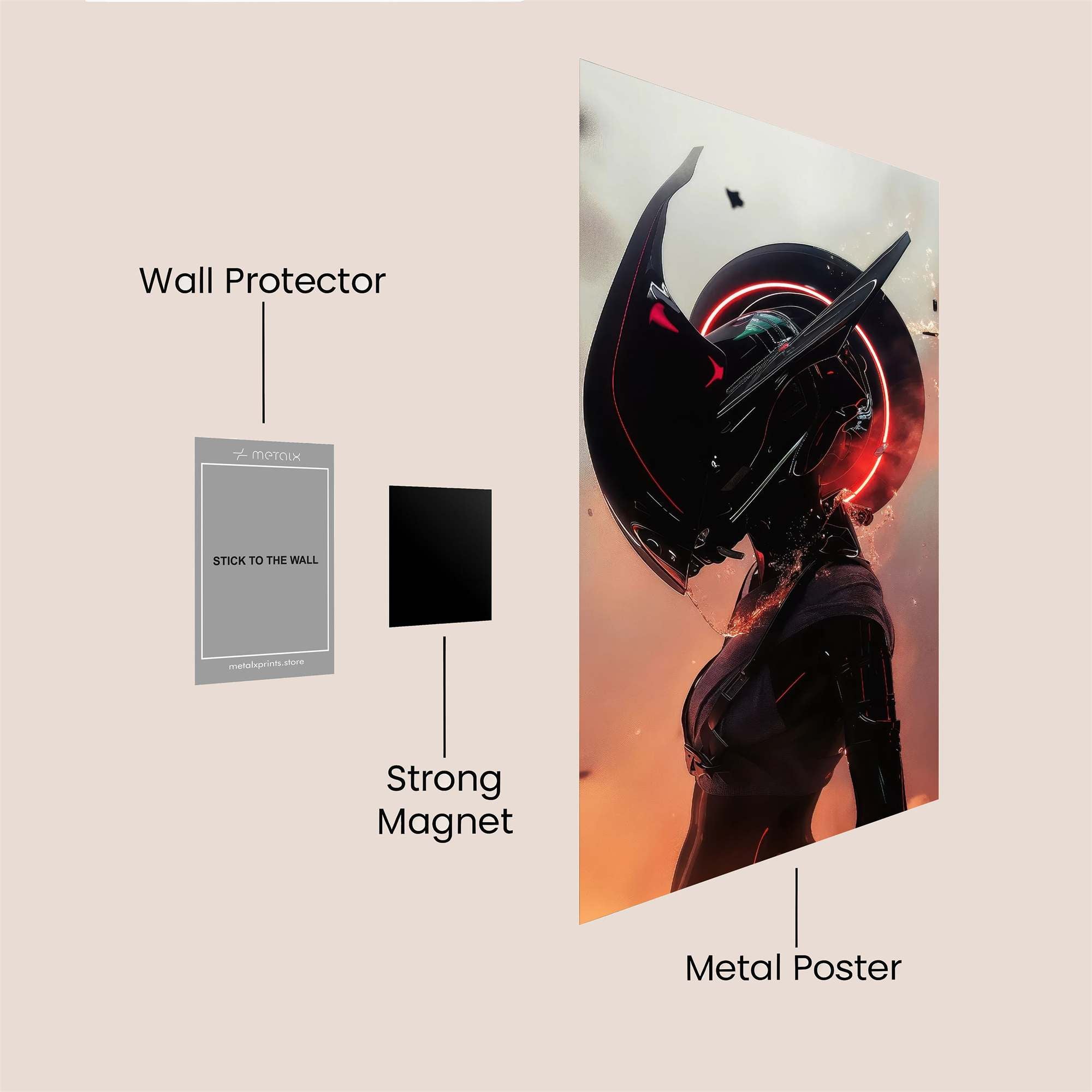 Timekeeper Enigma Safe Wall Magnetic / M