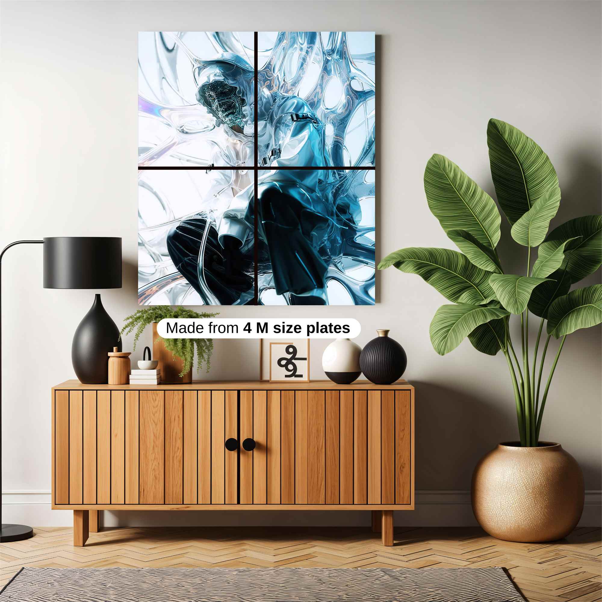 Floral Radiance Safe Wall Magnetic / M