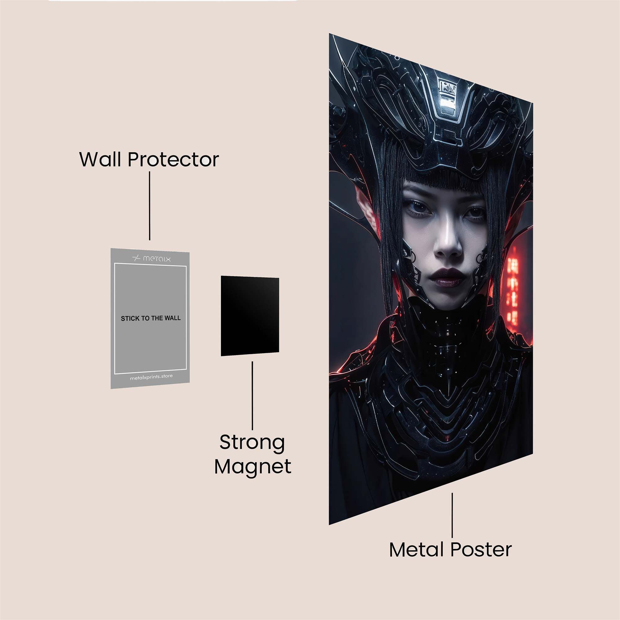 Liberty Despair Safe Wall Magnetic / M